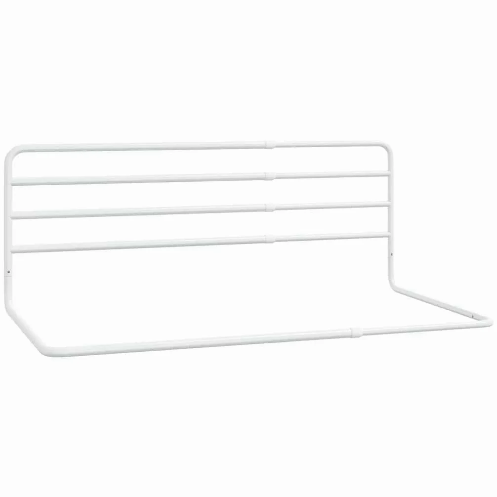 Generisch Kleinkind-Bettschutzgitter Weiß (76-137) x55 cm Eisen,Baby & Kleinkind,Babysicherheit,Baby-Bettschutzgitter-10234