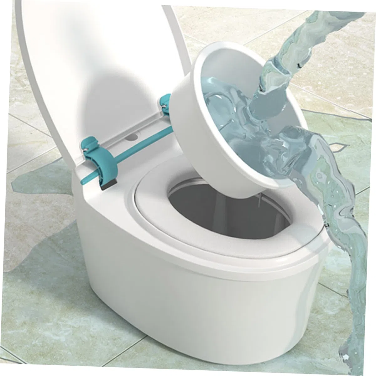 Housoutil Töpfchensitz Für Kleinkinder Leichter Toilettensitz Aus Tragbares Babytöpfchen Mit Herausnehmbarem Einsatz Für Jungen Und Mädchen