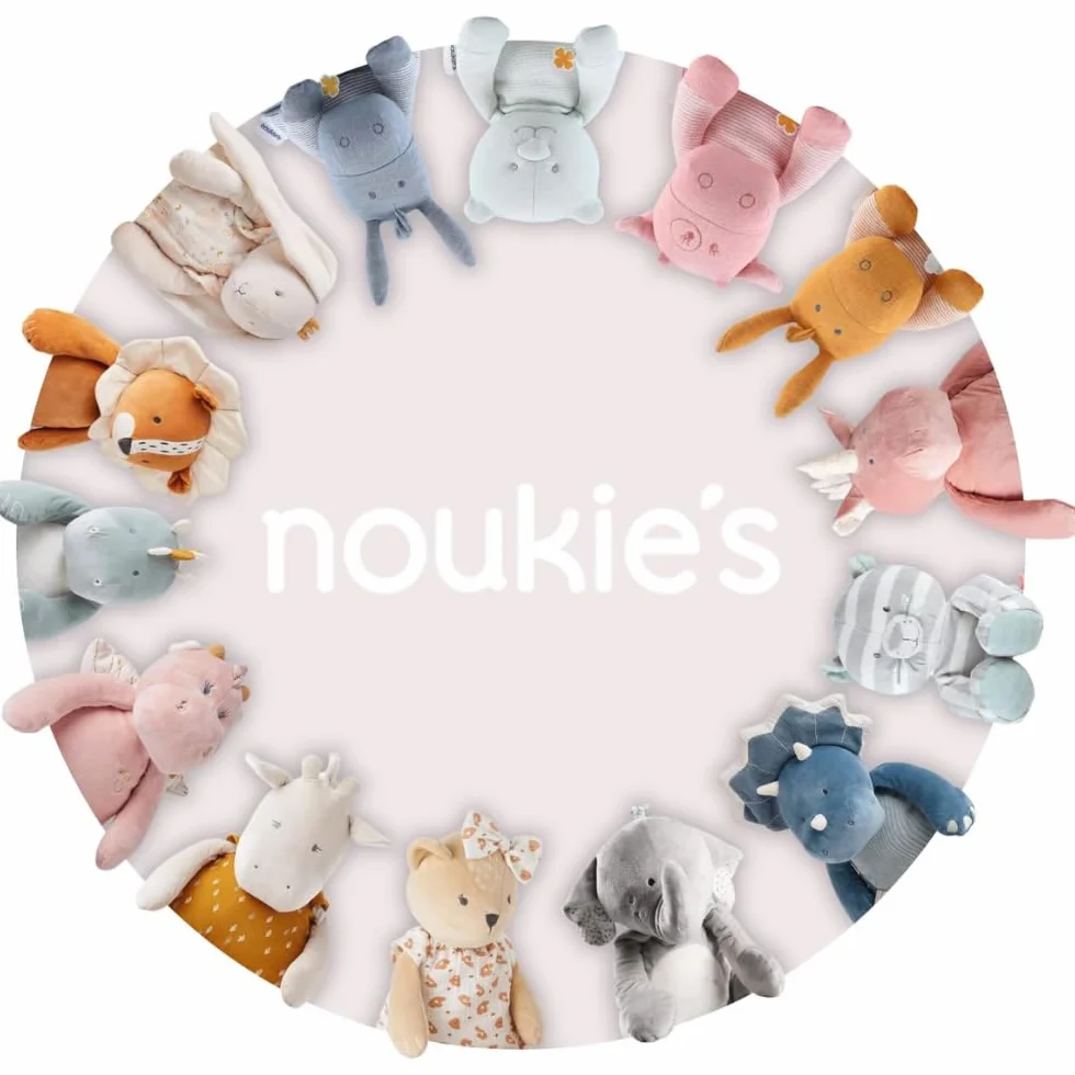 NOUKIE'S - Babyschlafsack Popsie aus Veloudoux - Puderrosa