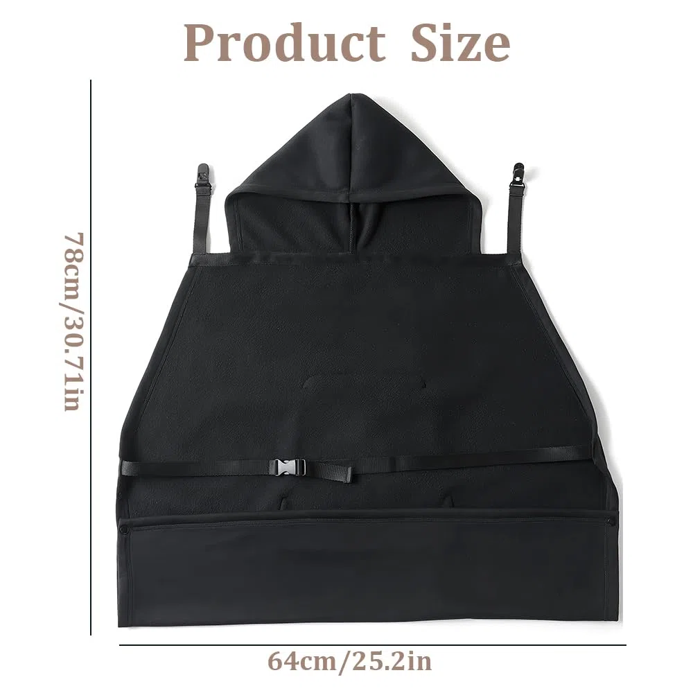 Tragecover Babytrage Winter, Warm Universal Babytragebezug, Regenschutz Babytrage mit Aufbewahrungstasche, Für Spaziergänge Im Freien Und Reisen