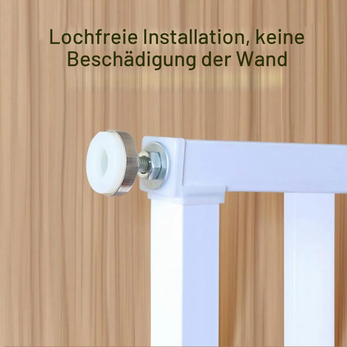 Fenstergitter Sicherheitsgitter Gitter (60x100cm) | Gitter Nicht zum Öffnen, Sicherheitsgitter Gitter for Tür Treppengitter Fenster, Kein Bohren, Sicherungsstange for Fenster