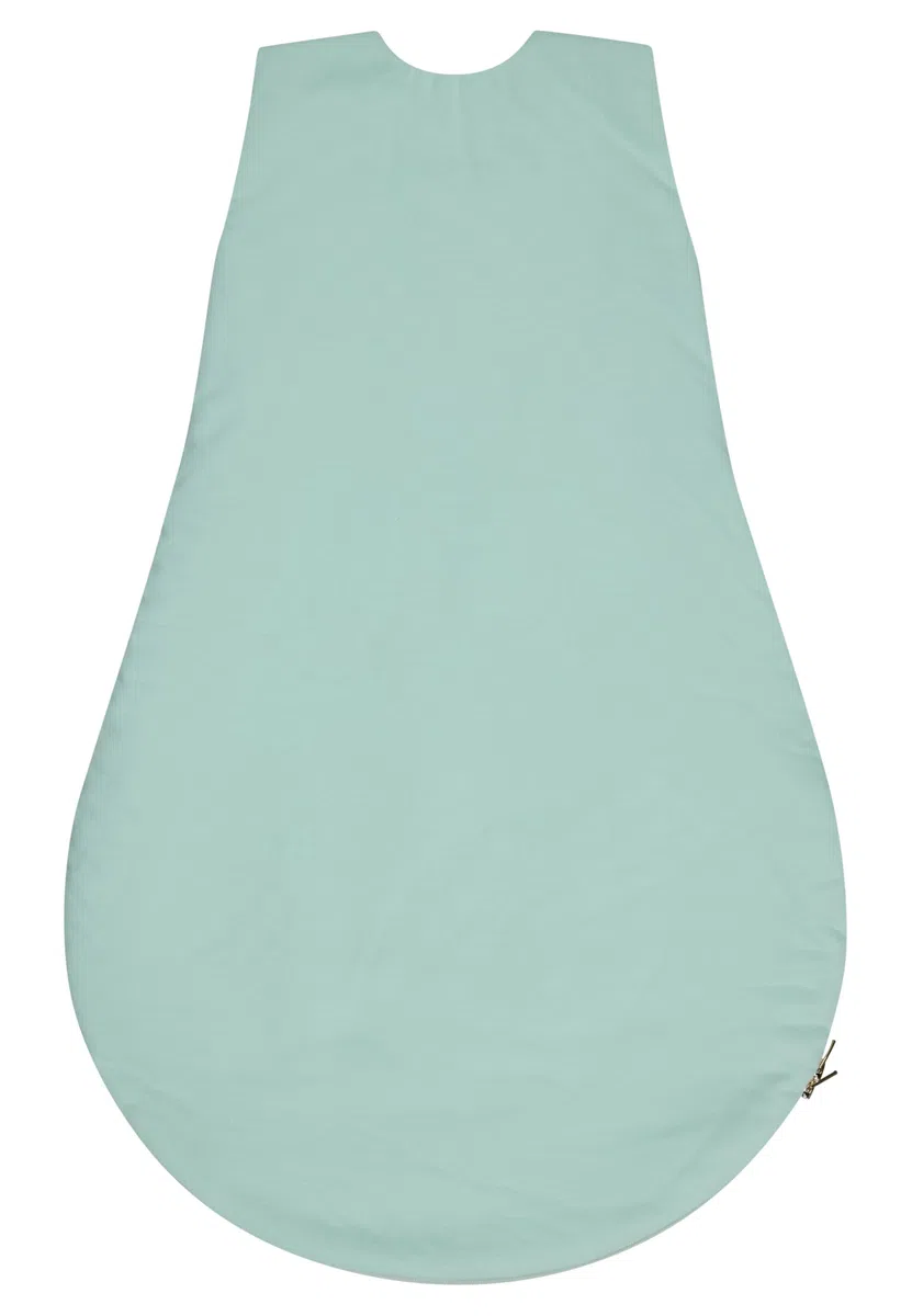 Sterntaler Babyschlafsack 62/68 cm Bär Bo, Polycotton-Schlafsack mit Stickerei, Hydrocool Futter, leichter Wattierung, Zwei-Wege-Reißverschluss, Mesheinsatz, mintgrün, 1,50 TOG, Größe 68