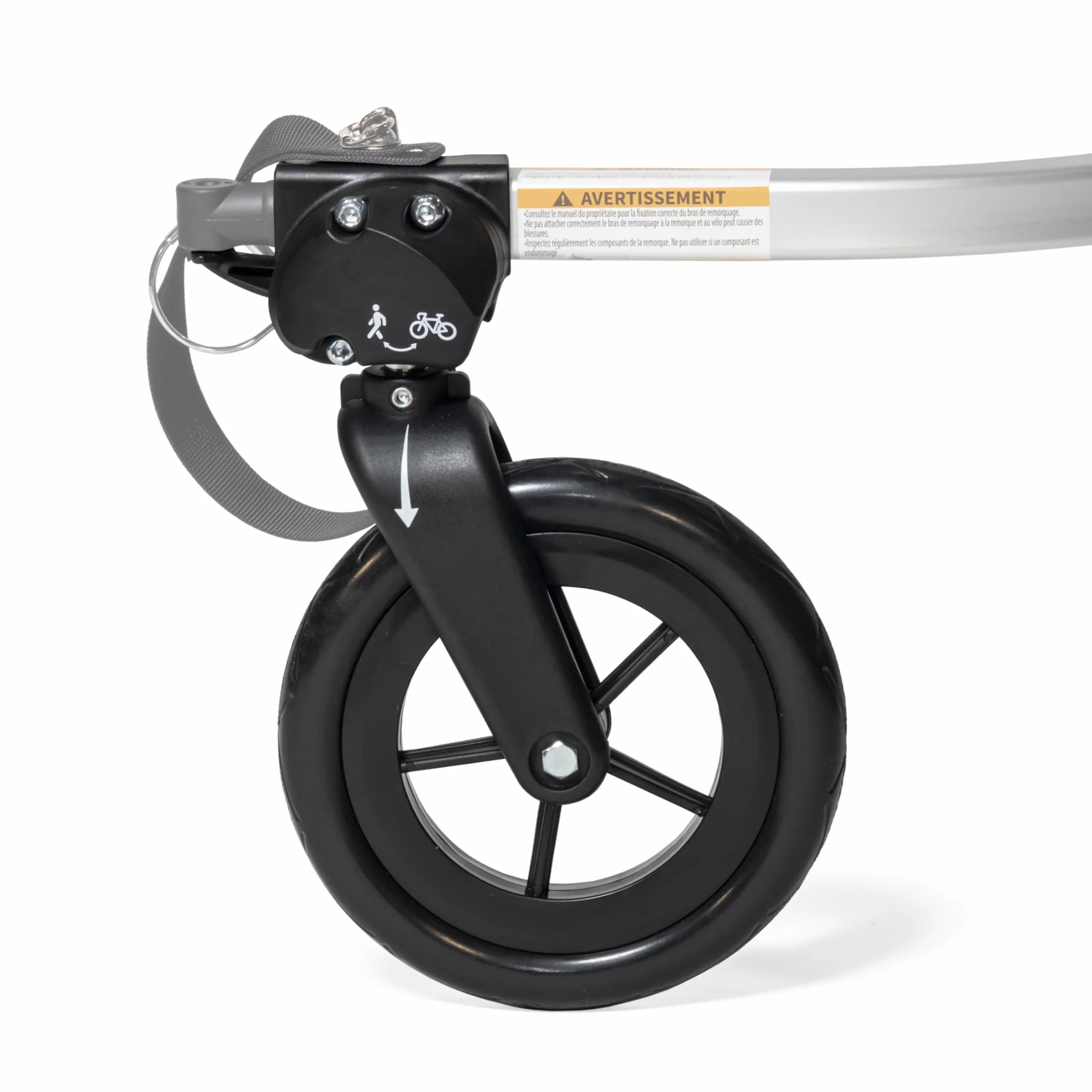 Burley Stroller Kit One Wheel Trailer - Black
