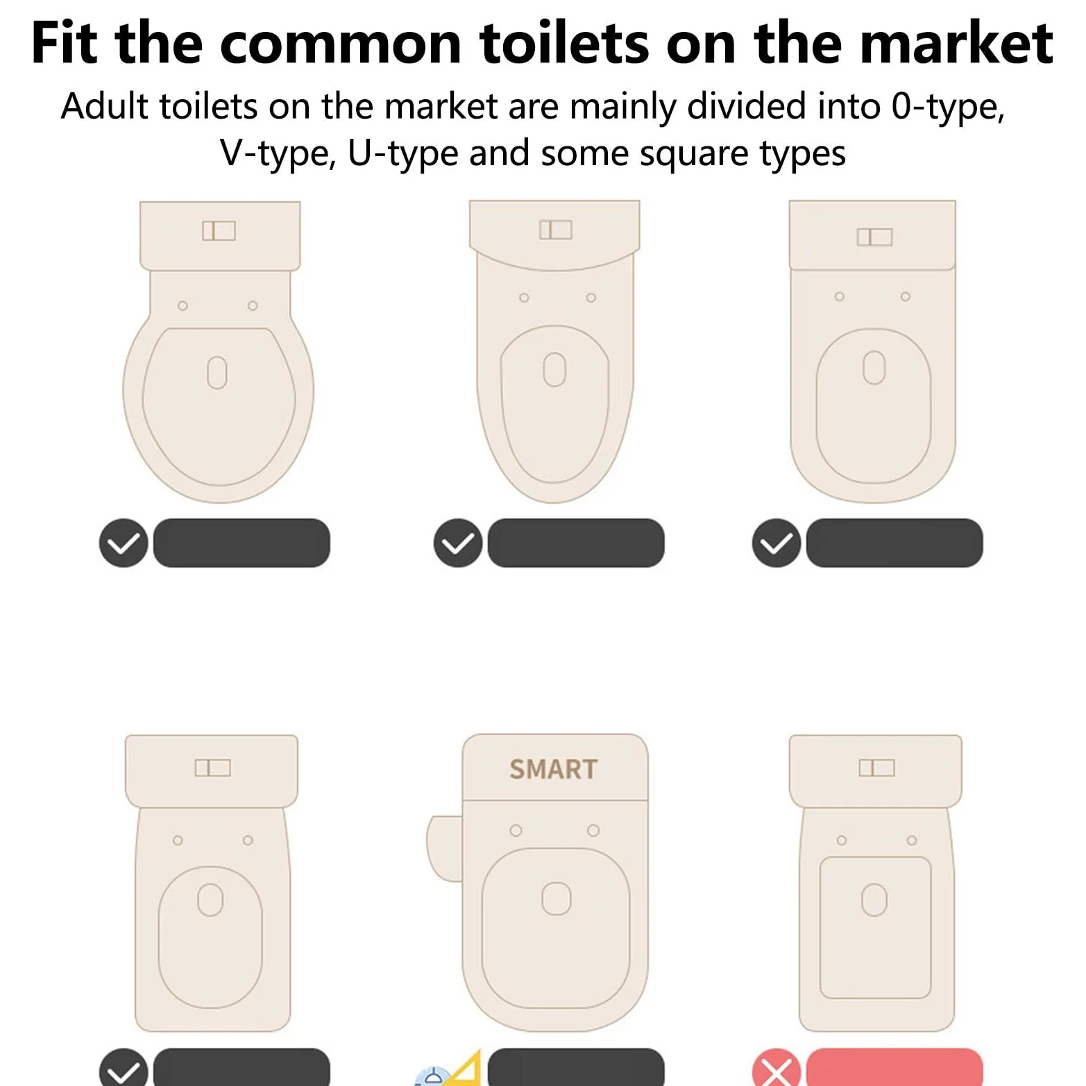 Töpfchen-Leiter, Töpfchensitz mit Stufen,Toilettentreppe | Töpfchensitz | Step Up | Töpfchensitz, Rutschfester Töpfchen-Hocker mit Griffen für die Reise
