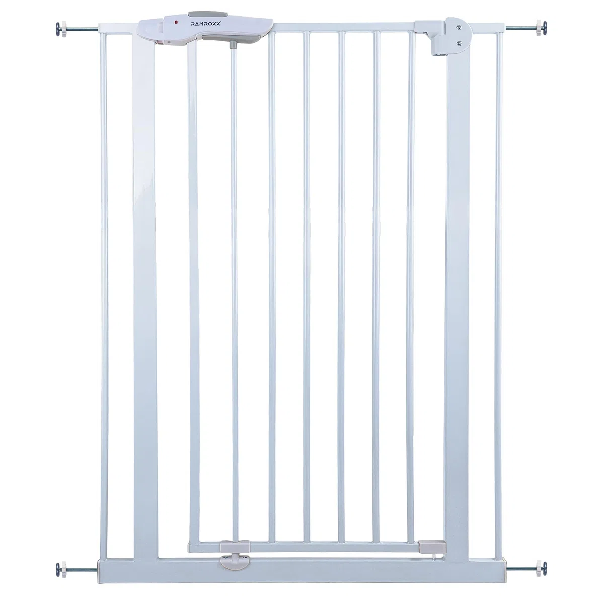 Absperrgitter Treppenschutzgitter weiß für 75-85cm Durchgang 110cm Hoch