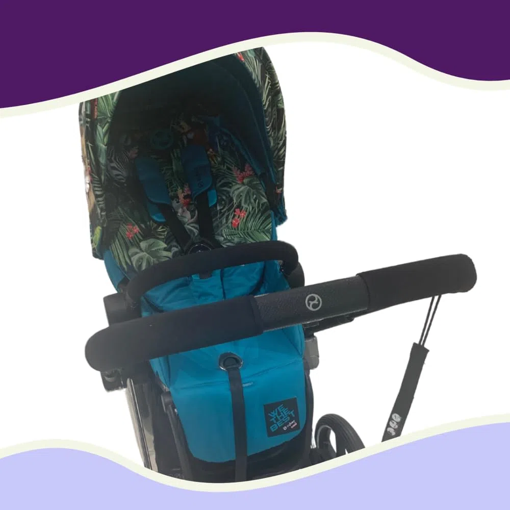 PROTEC TIF Set Neopren-Lenkergriffe und Griff, kompatibel mit CYBEX E-PRIAM