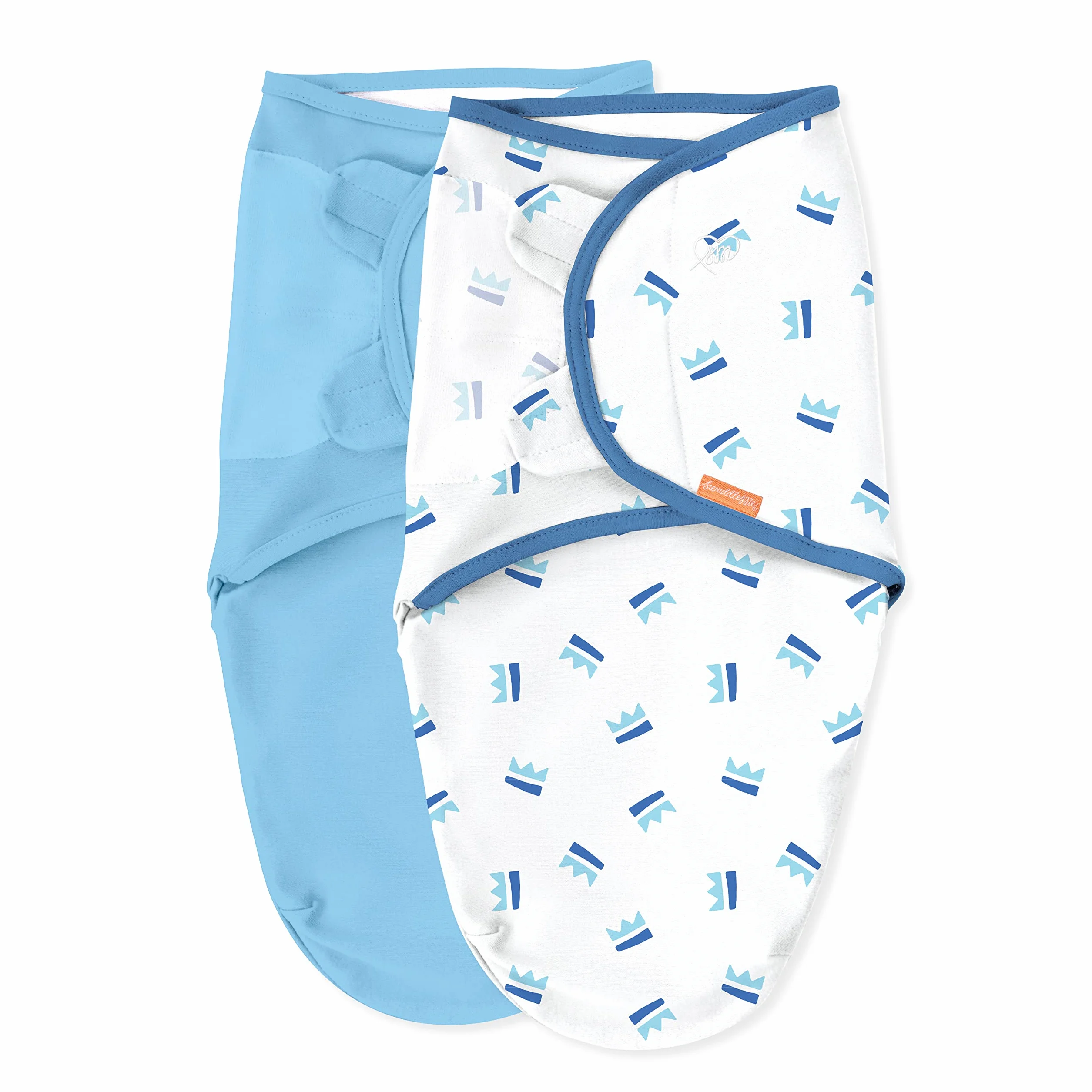 SwaddleMe Easy Change Pucktuch in Größe Small/Medium, für 0-3 Monate, 3-6kg, bis zu 66cm lang, 1-Pack Baby Pucktuch mit Easy Change Reißverschluss