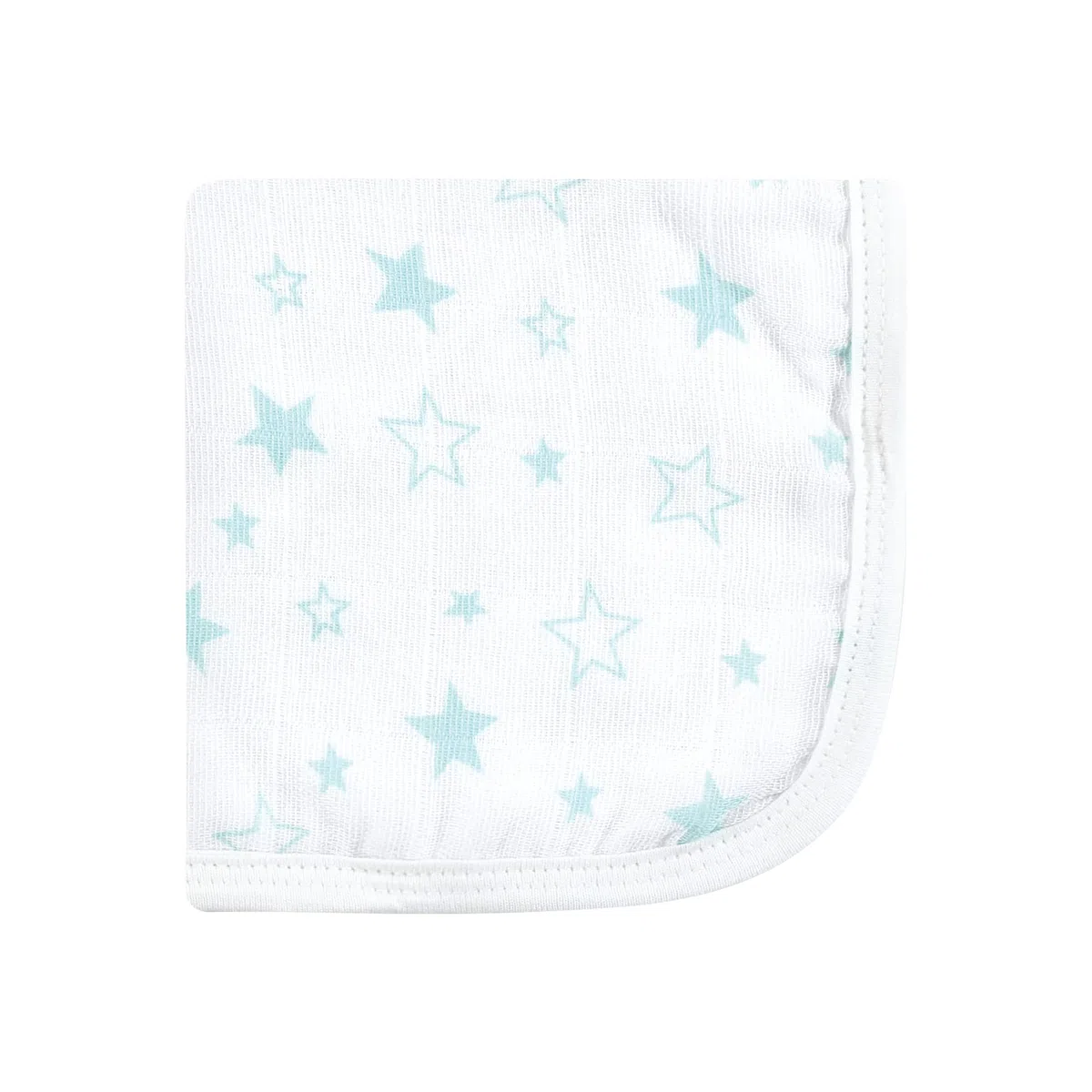 Luvable Friends Unisex Baby Musselin Waschlappen, Regenbogen, Einheitsgröße