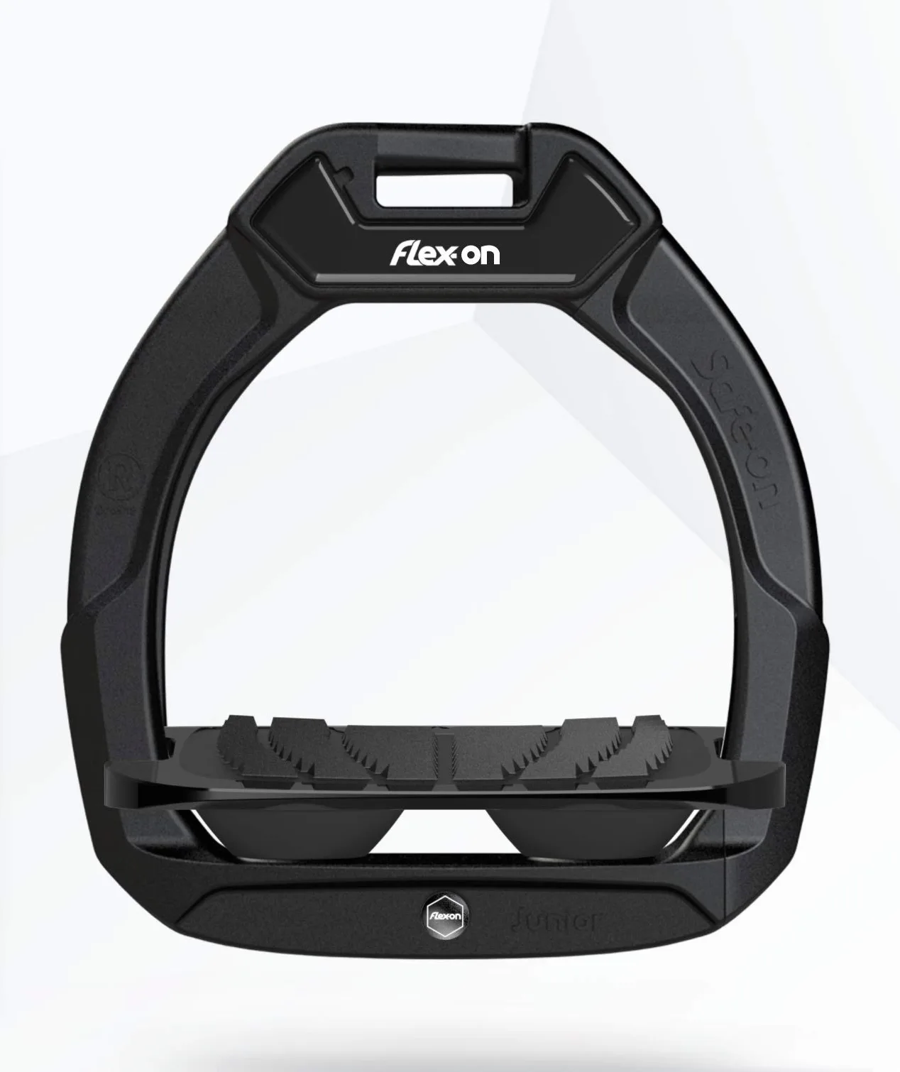 Flexon Sicherheitssteigbügel Safe-on junior Black Inclined Grip
