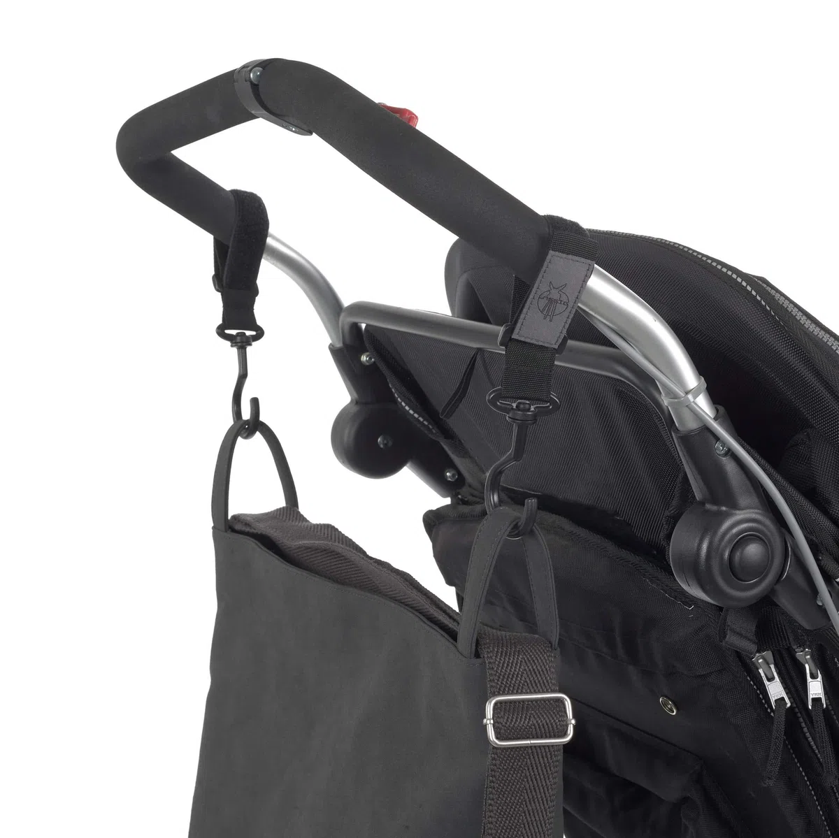 LÄSSIG Wickeltasche Schultertasche Tender Conversion Bag Anthracite grau