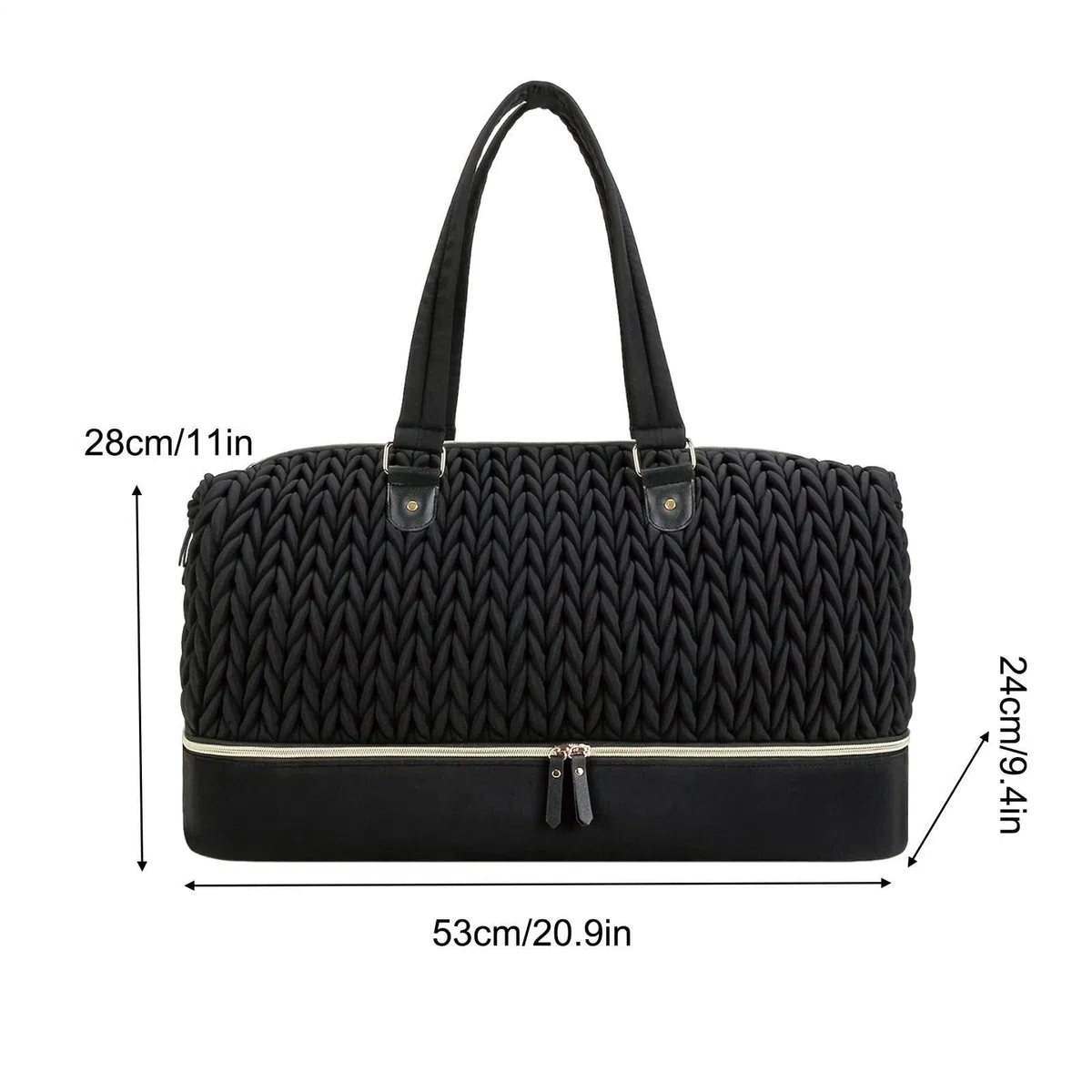 Generico Wasserdichte Wickeltasche für Damen, tragbare Wickelunterlage mit | isolierter Tasche, Organizer für Windeln und Feuchttücher, praktisches Zubehör für Zuhause, Reisen, Spaziergänge Eltern