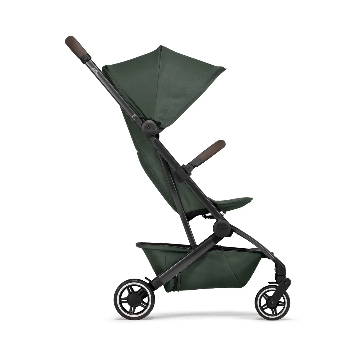 Joolz AER+ Faltbarer Sicherheitsbügel – Einhändig zu öffnen – Passend für Joolz AER+ Buggy – Sicheres, stilvolles & reisetaugliches Zubehör – Mid Brown Carbon