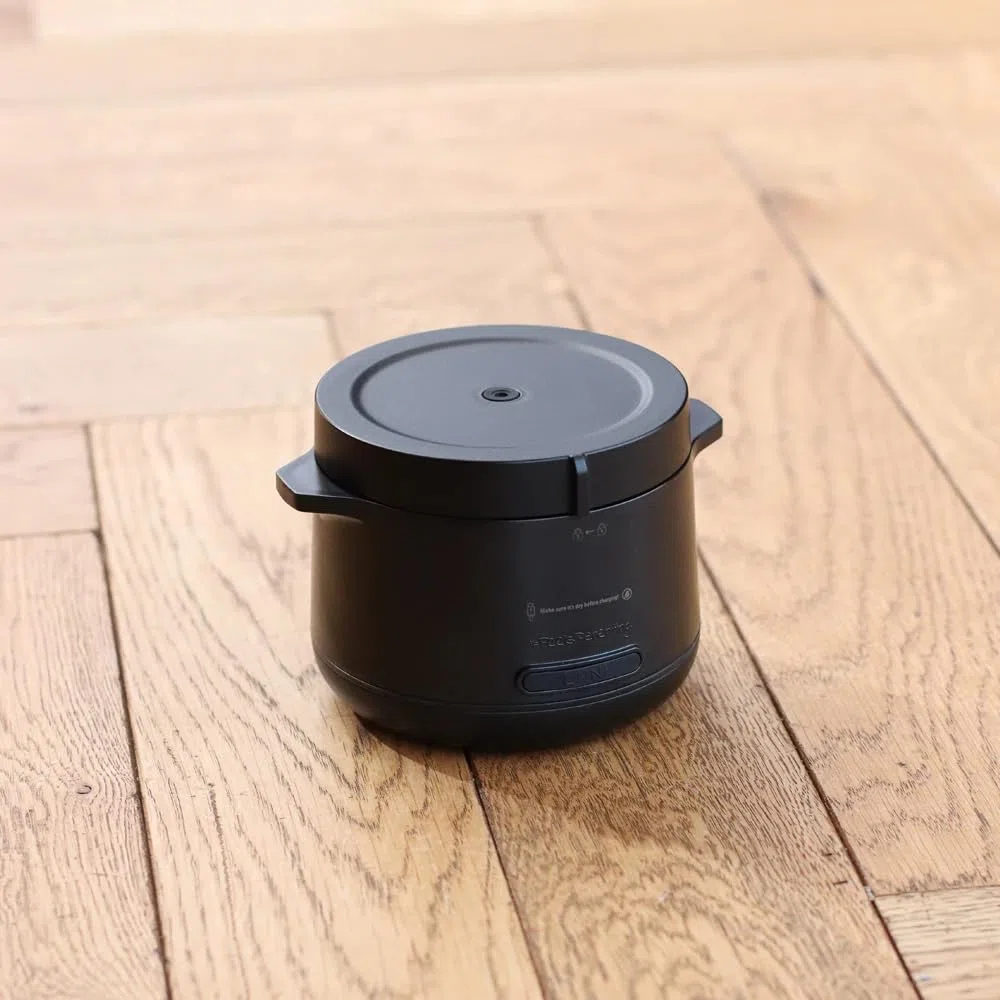 LIINI 2.0 PRO Breiwärmer schwarz – Akku Babybreiwärmer, 50W, 10000 mAh, IP66, Edelstahlplatte, BPA-frei, USB-C