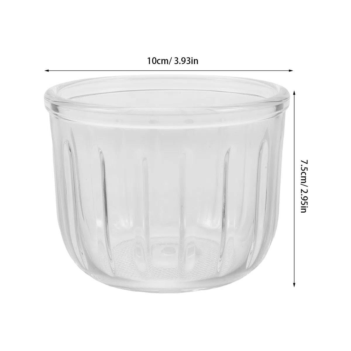 Ersatz Glasbehälter für Babynahrungszubereiter 0, 3 L Hitzebeständig | Glas, Lebensmittelecht, für Küchenmaschinen und Mixer, als Ersatzteil für Babynahrung