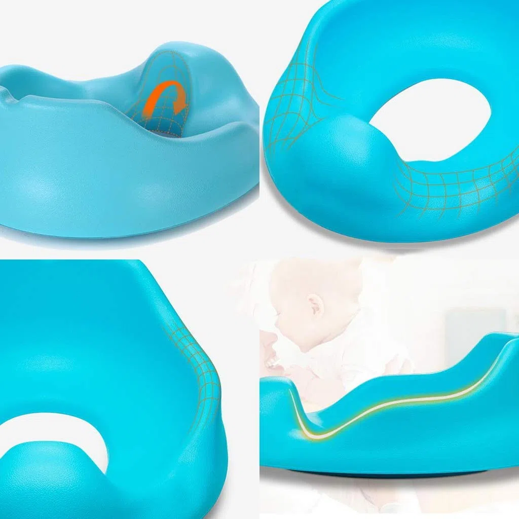 Toilettensitz, Ring für Toilettentrainer, Hockender Toilettenhocker, Ergonomie Bad Assistent Töpfchen Rutschfest Sicher robust zum Unisex-Kleinkind WC Trainer (Farbe : #5)