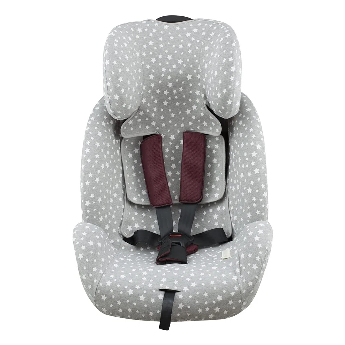 JYOKO Kids Bezug für Autositz Kompatibel mit Joie Stages, Every Stages, aus Baumwolle (White Star)