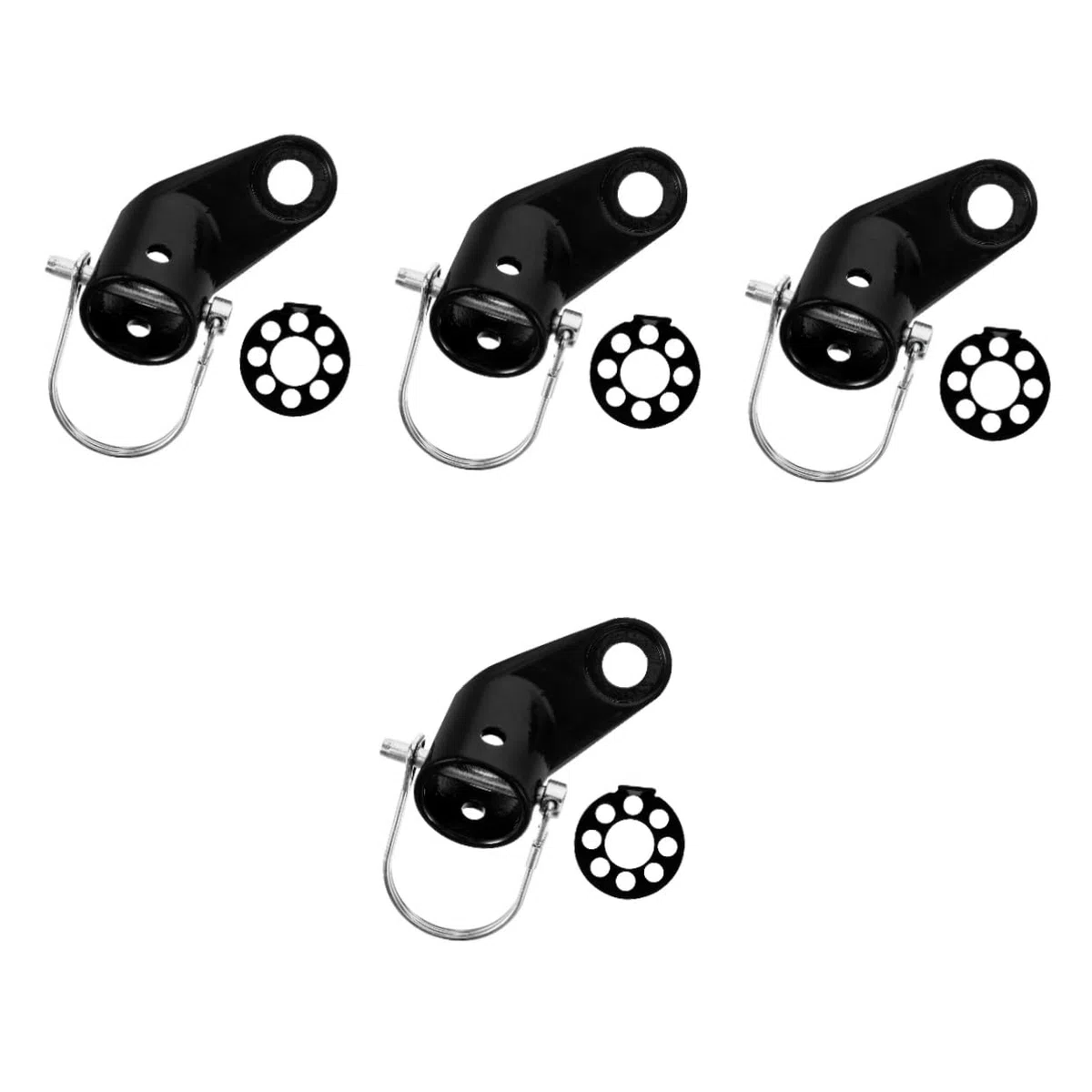 BESPORTBLE Anhängerkupplung Fahrradanhänger- Fahrradversorgung Adapter Zur Befestigung Von Fahrradanhängern Gelenk Für Fahrradanhänger Fahrradanhängergelenk Fahrradteil Stahl