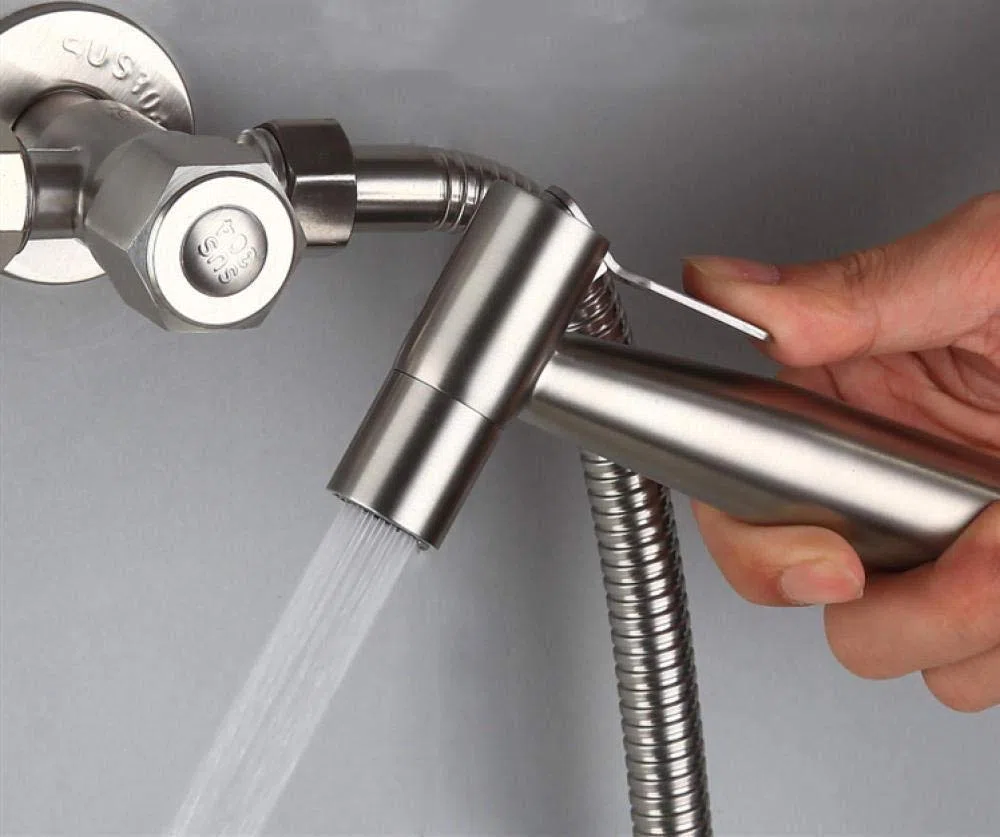 Sprühset ToolSprayer Persönliche Hygiene Multifunktional - 304 Edelstahl Handsprühpistole Duschset Wandmontage
