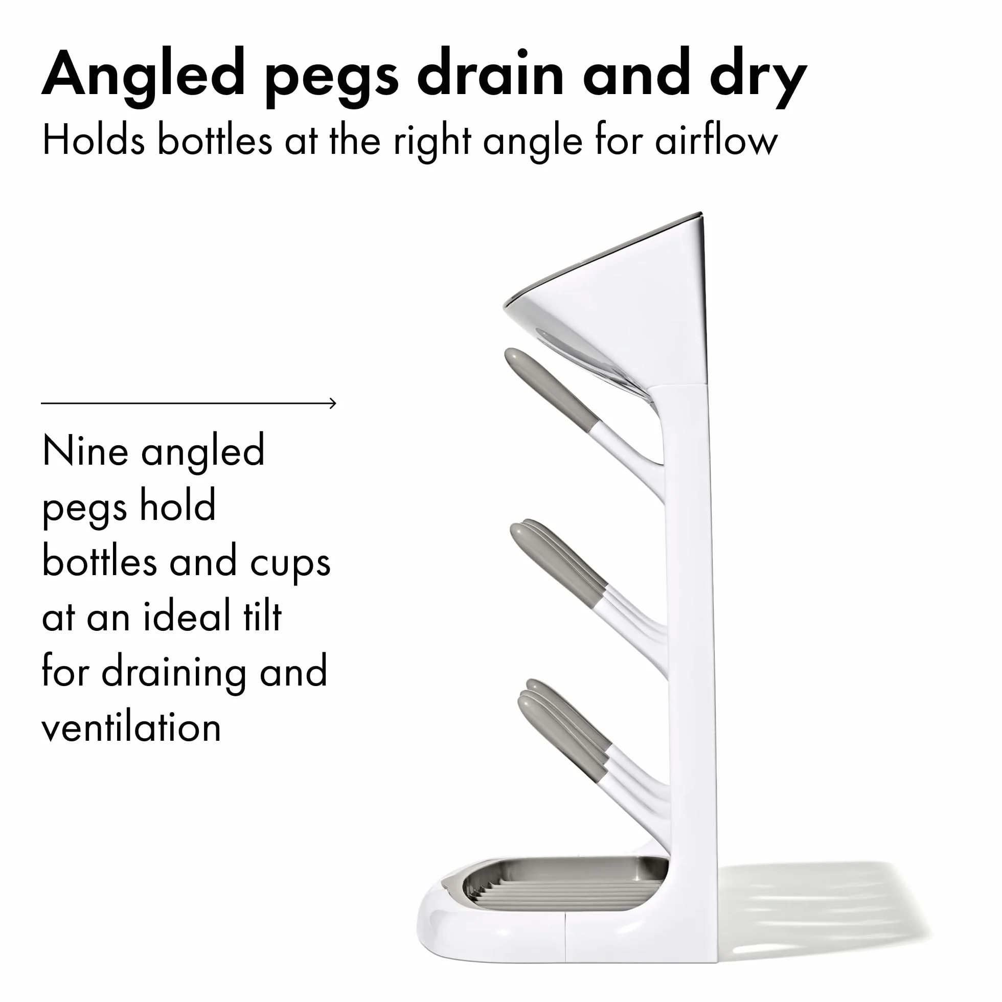 OXO Tot Space Saving Abtropfgestell
