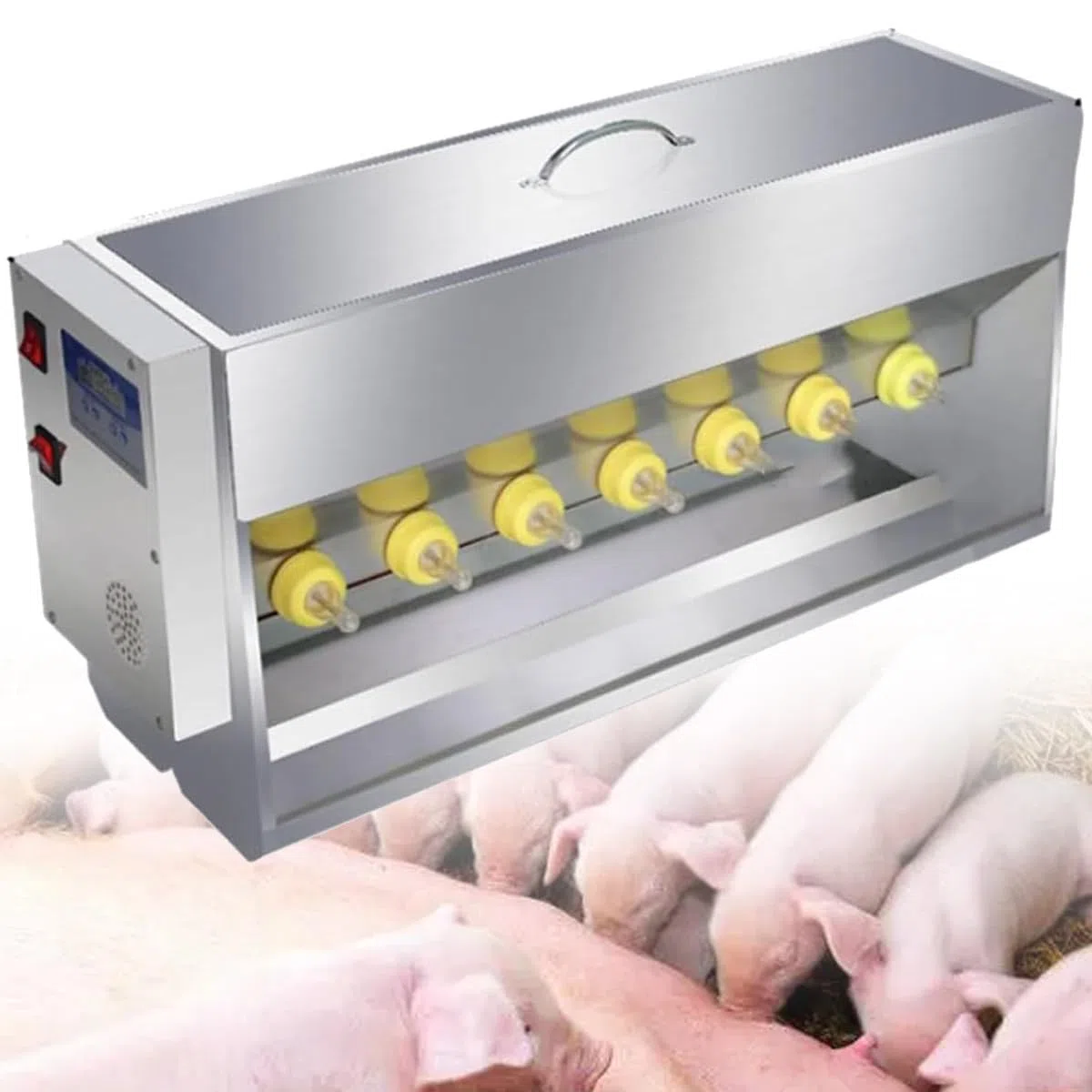 Automatischer Milchspender für Ferkel - Fortschrittliche Melkmaschine mit optimaler Ferkelpflegekapazität