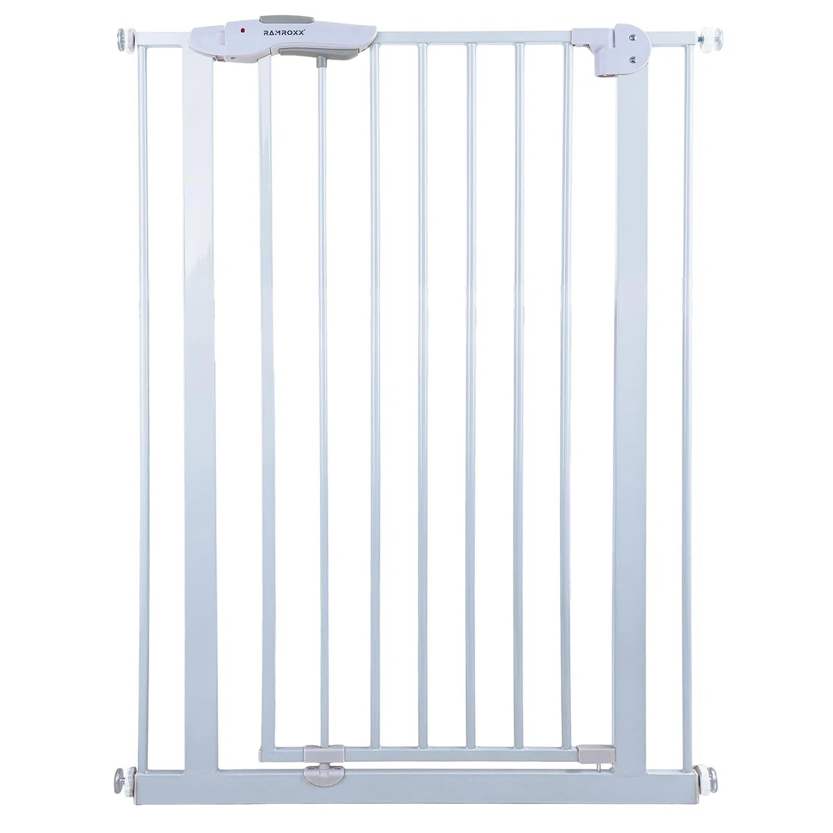 Absperrgitter Treppenschutzgitter weiß für 75-85cm Durchgang 110cm Hoch