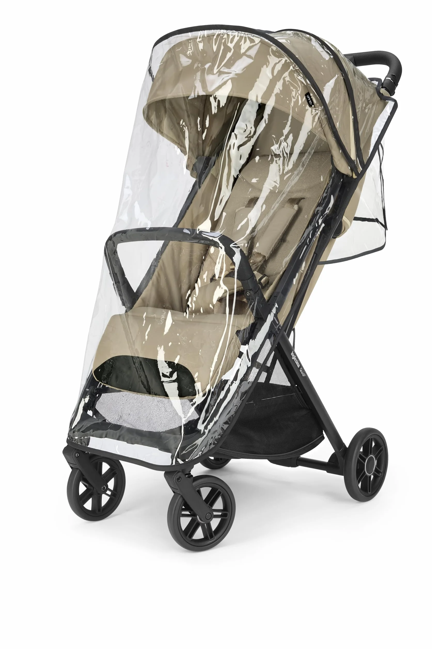 Inglesina Regenschutz für Kinderwagen Quid³, passend für Quid³, transparent