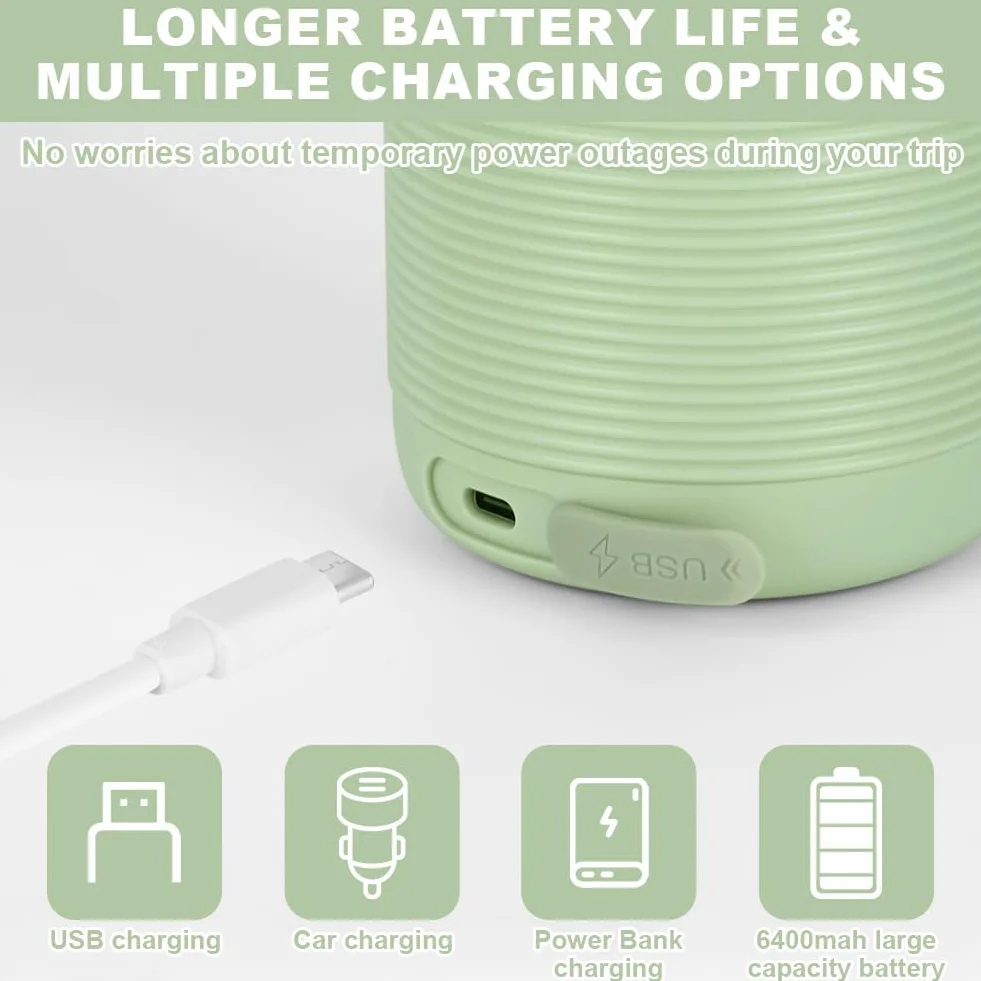 Aolso Tragbarer Baby Flaschenwärmer für Unterwegs, Mobiler und kabelloser Flaschenwärmer, Tragbarer Flaschenwärmer mit USB-C Schnellladung, Große 500ml Kapazität, Warmhaltefunktion (bis zu 12 Stunden)