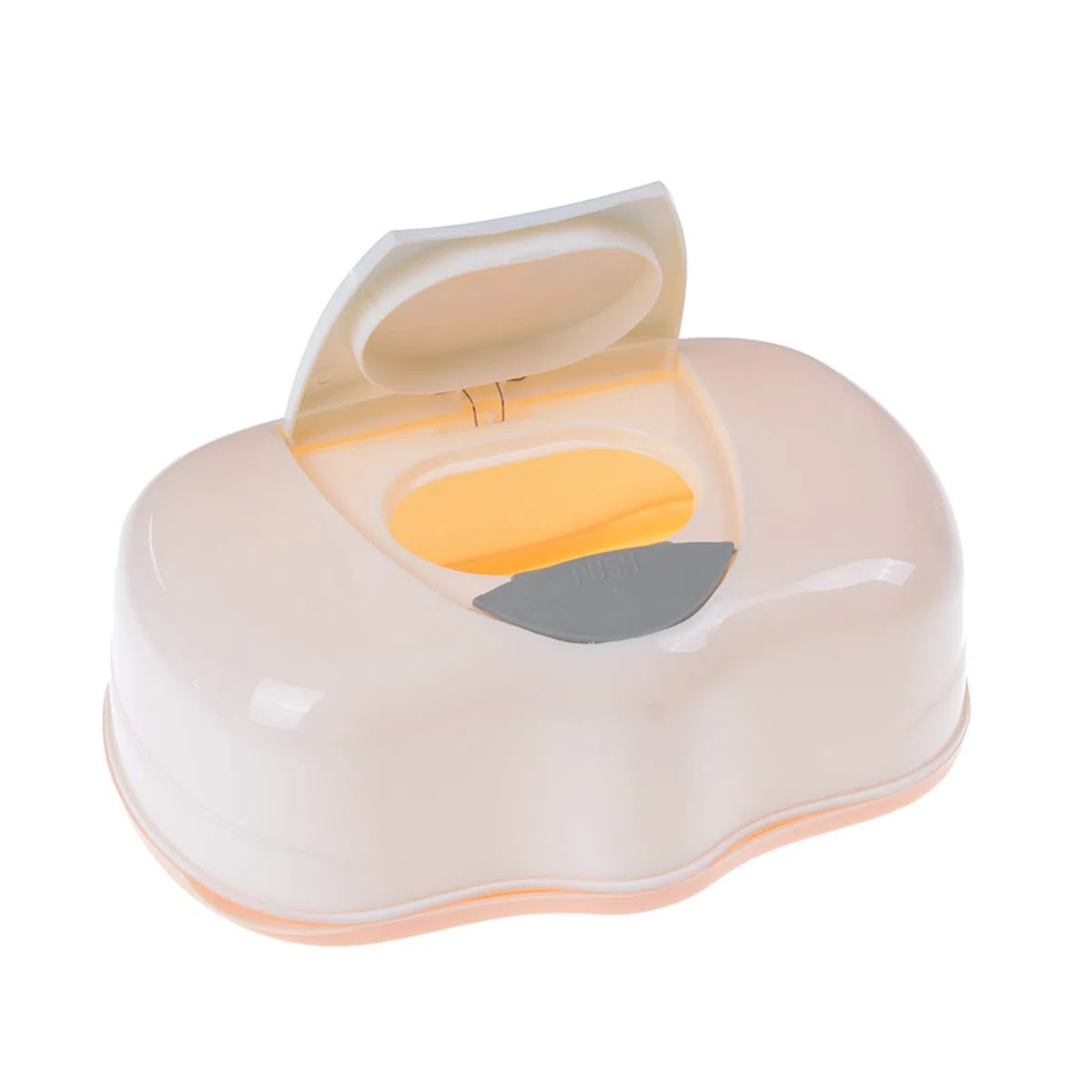 WolFum Taschentuchbox-Abdeckung für Zuhause, Feuchttücherbox, Kunststoff, Feuchttücher, Baby-Feuchttücherbox, automatischer Koffer, Pop-up-Design, Taschentuchbox, zufällige Farbe, 200 x 120 x 80 mm,