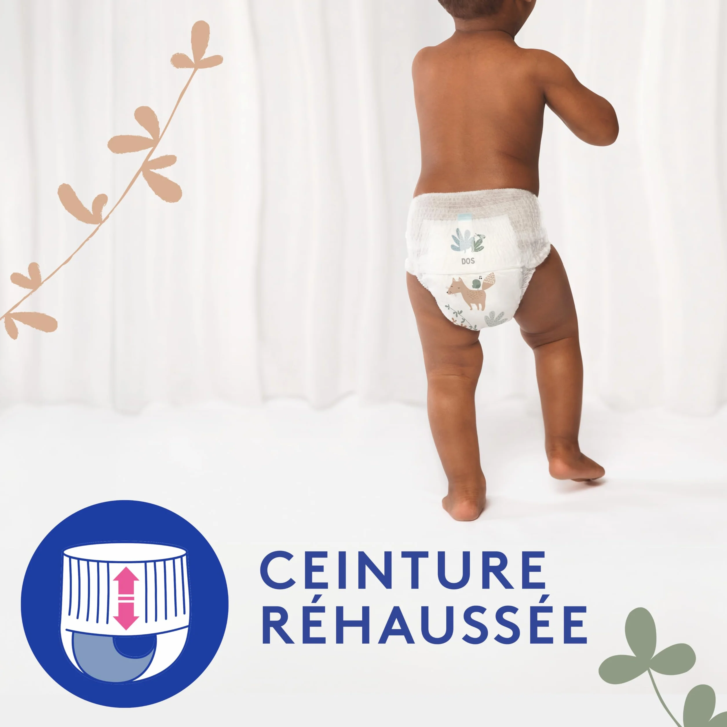 Lotus Baby Douceur Naturelle – Höschen, Größe 6 (16-26 kg) Pack 1 Monat – 112 Höschen