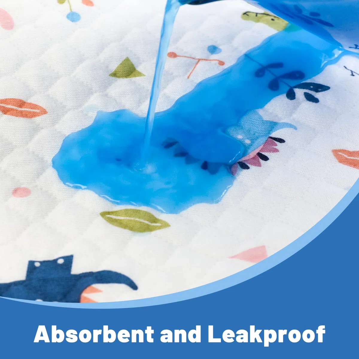 MOEMOE BABY Inkontinenz Bettunterlage, 87x198cm wiederverwendbar inkontinenz bettunterlage, wasserdichte Matratzenauflage für Kingsize Bett