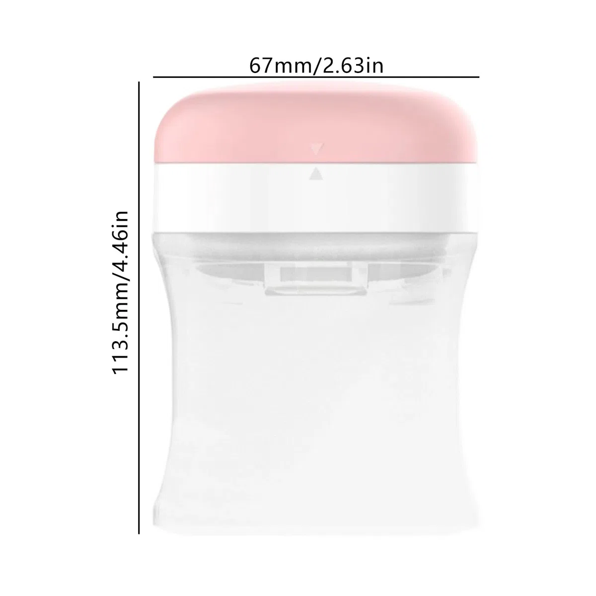 Leichter Schnuller für Säuglingsflaschen, UVC Sterilisator, tragbares Design, USB betrieben, Ein Steuerung, leicht zu reinigen, kompakt, USB betrieben