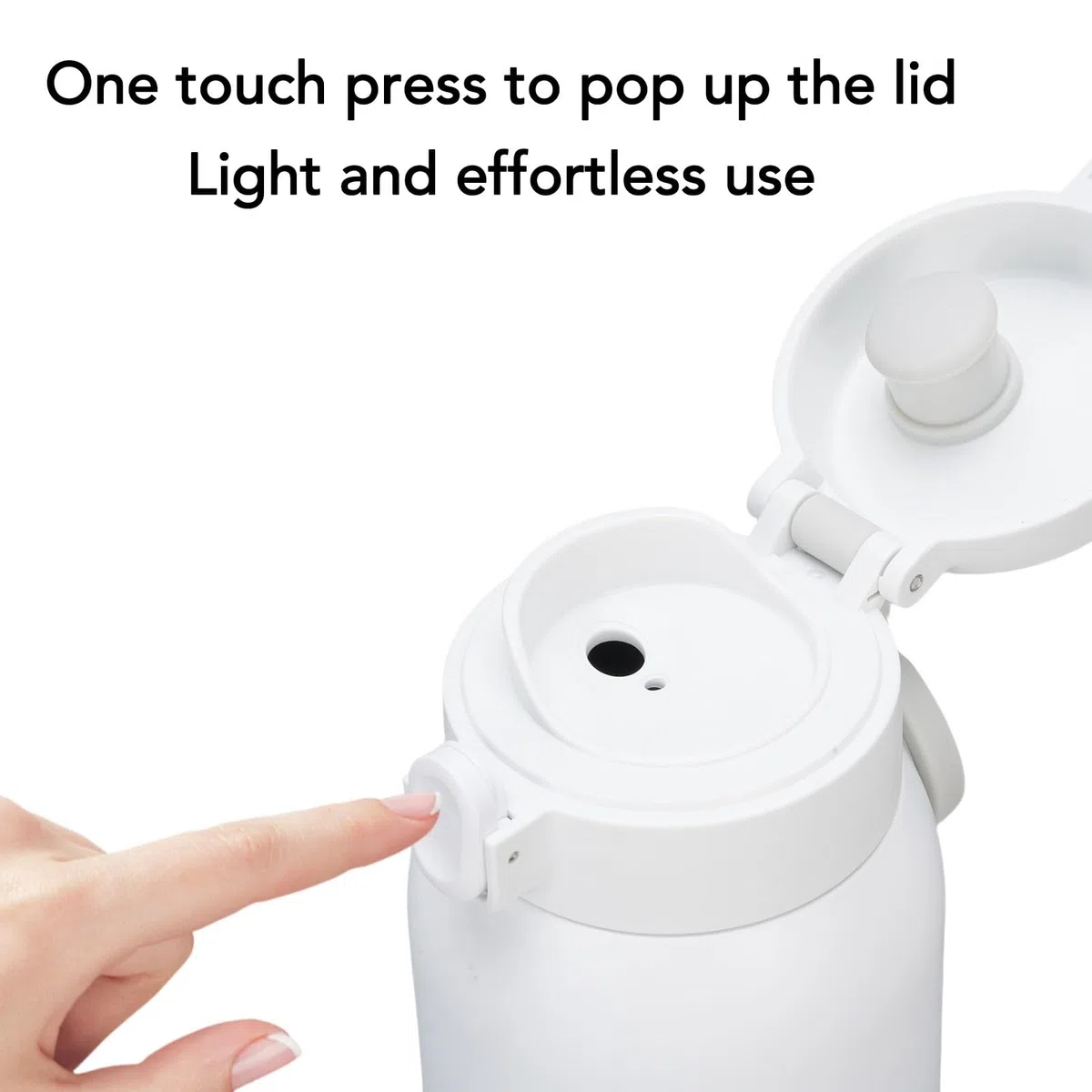 Annadue Tragbarer Milchwärmer, Wasserdichter IPX6-Edelstahl-Wasserkocher für Unterwegs, 500 Ml