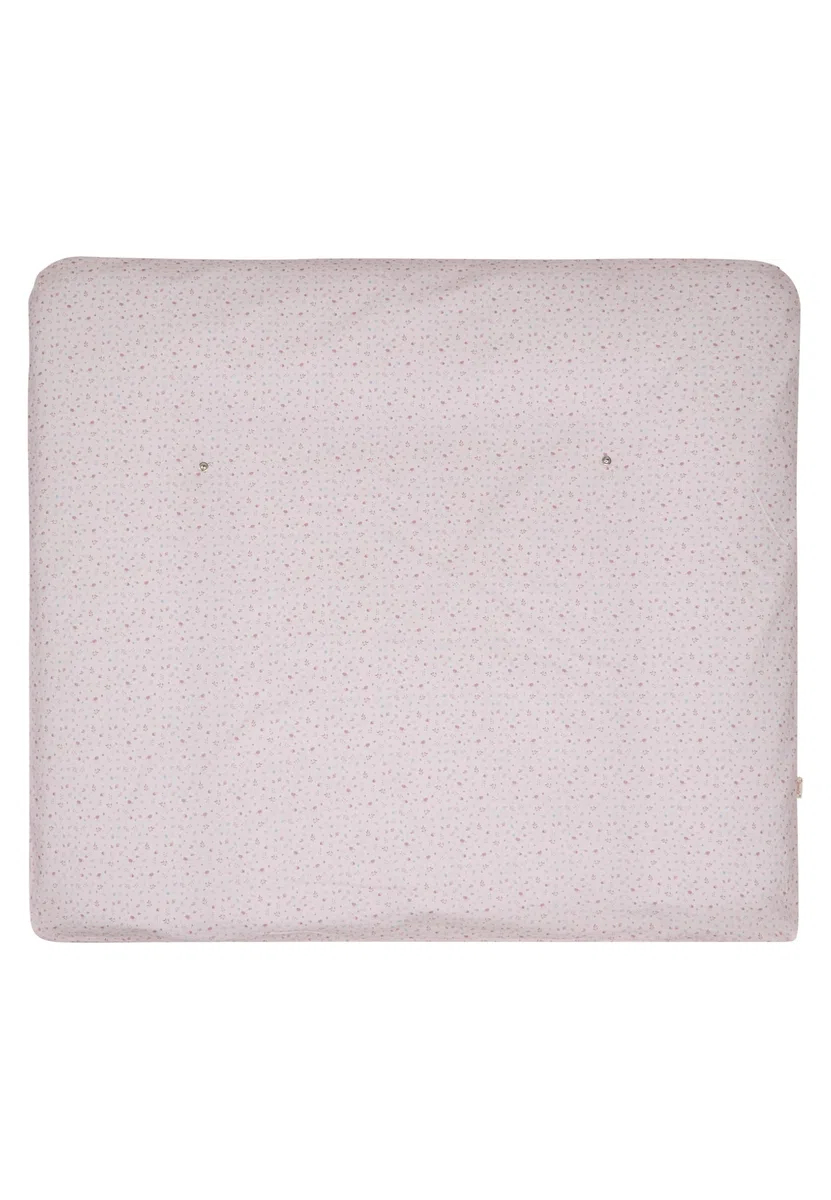 Sterntaler Wickelauflagenbezug Hase Hanni 80x90cm - saugfähige Baumwolle mit abtrennbarem, wasserundurchlässigem Frottee-Mittelteil - niedliche Applikation - Baby Zubehör für Wickeltisch, perlrosa