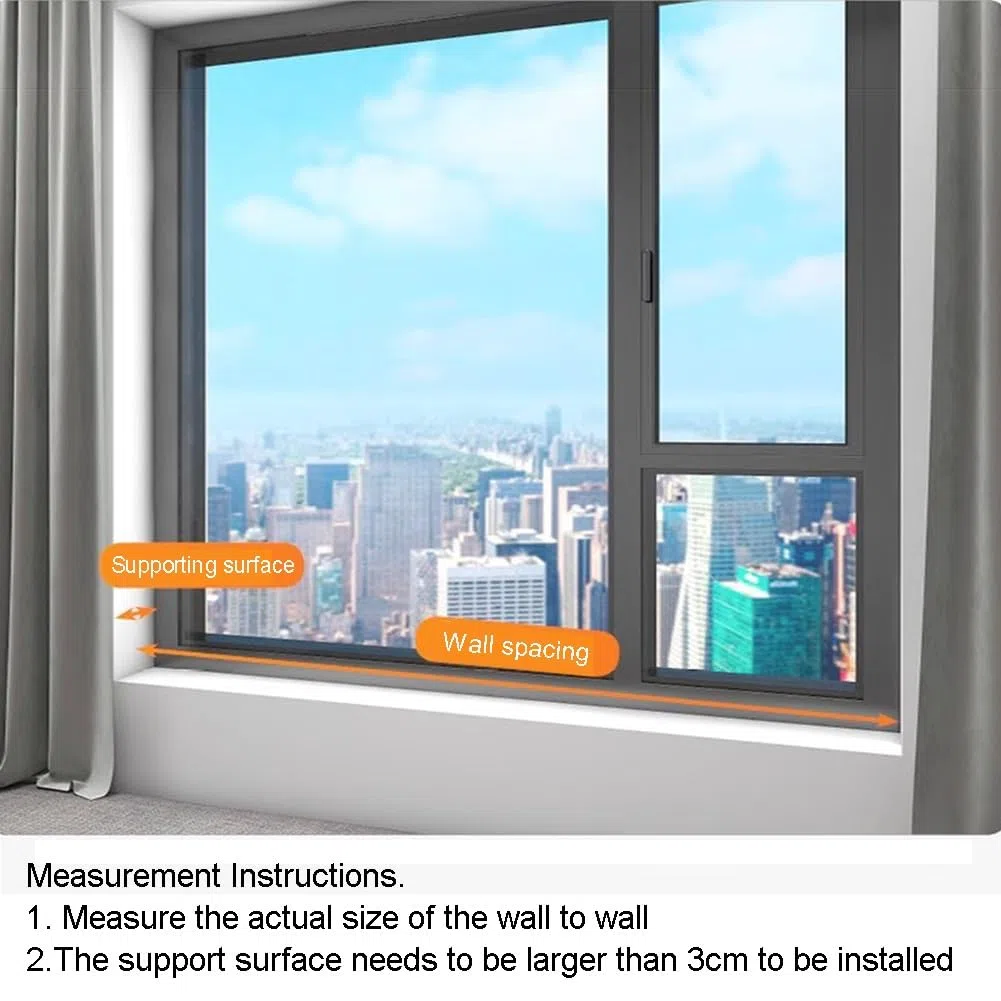 Kindersicherheits-Fenstergitter für die Sicherheit zu Hause, verhindert versehentliches Herunterfallen, verstellbarer Fenstergrill (59,9 x 109,7 cm) – ideal für Kinder und Haustiere