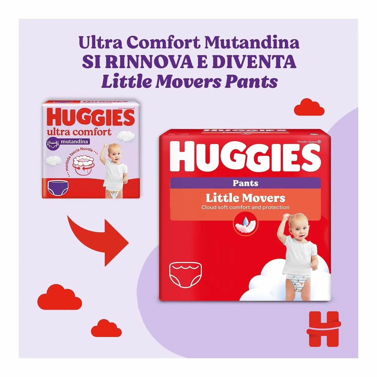 Huggies Pants Disney, Baby-Windeln Gr.6, 96 St. (2x48), Monatsbox