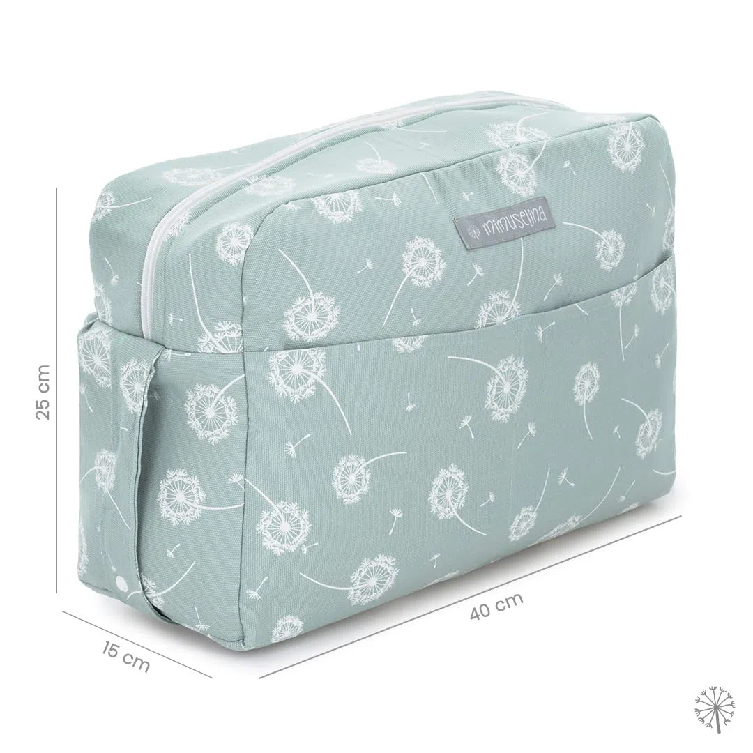Matratze Kinderwagen Mimuselina – Kinderwagen Matratze aus 100 % OEKO-TEX-zertifizierter Baumwolle – Atmungsaktiv und Waschbar – Für Sommer und Winter – Handgefertigt in Spanien
