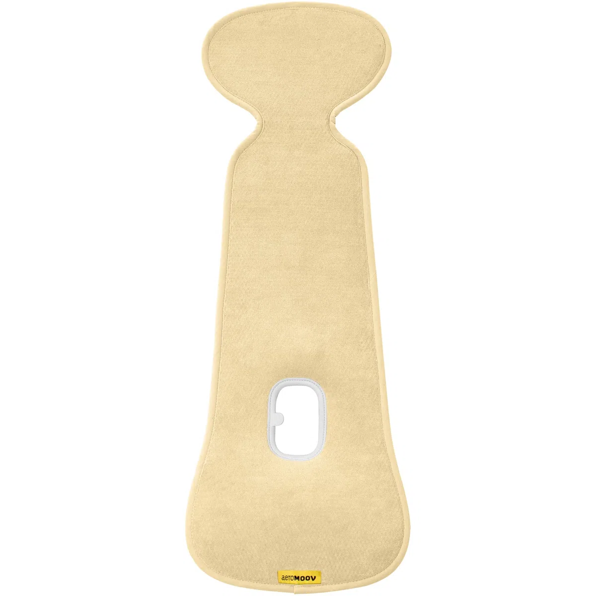 Aeromoov Baby Sitzauflage Air Layer Einlage für Autositz Kinderwagen Gruppe 1 Antischwitz Sommerbezug Bio-Baumwolle Vanilla