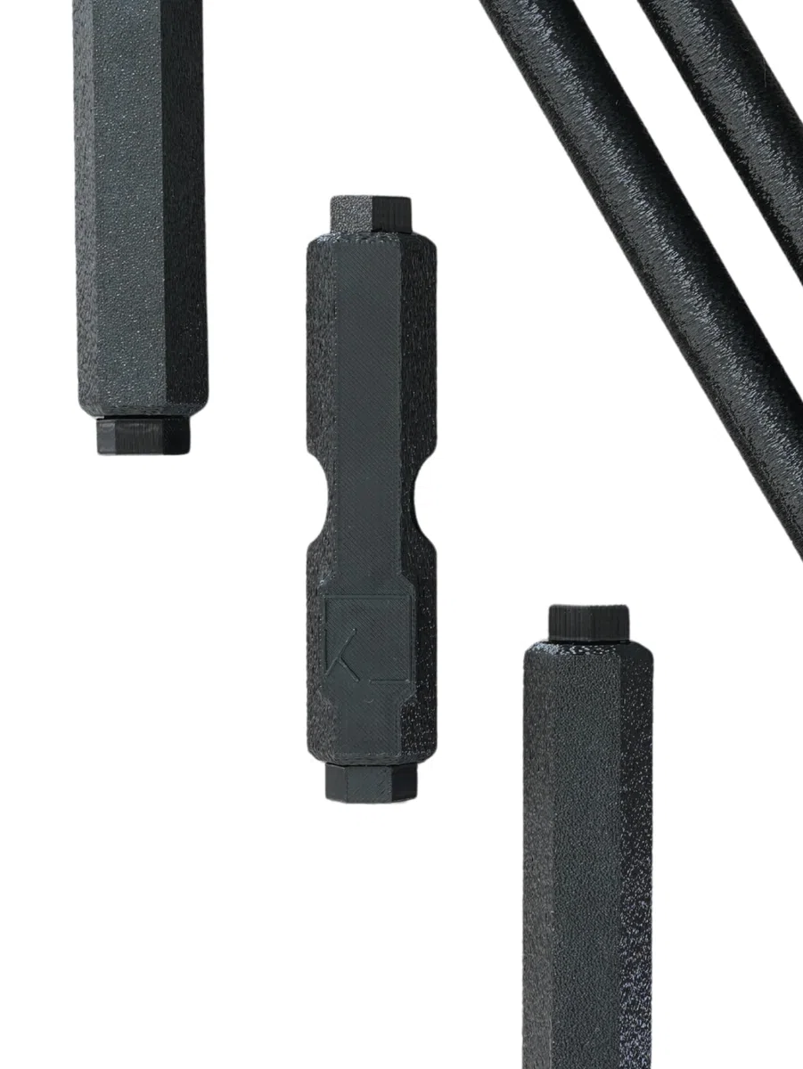 Treppenschutzgitter ohne Bohren, Kindersicherung & Haustierschutz für offene Treppenstufen, Schwarz (2, M 80 cm)