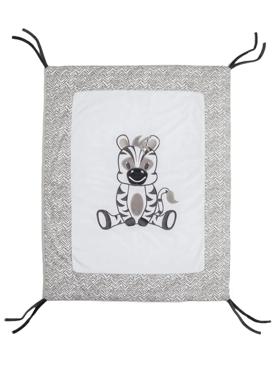 Steff - Zebra – Laufgittereinlage – 95 x 75 cm
