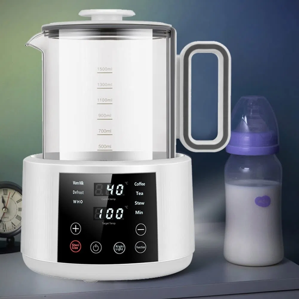 Tragbare Babyflasche 6in1 Schnellwärmer für Babynahrung für Muttermilch/Nahrung/Milch/Tee/Kaffee Euplug