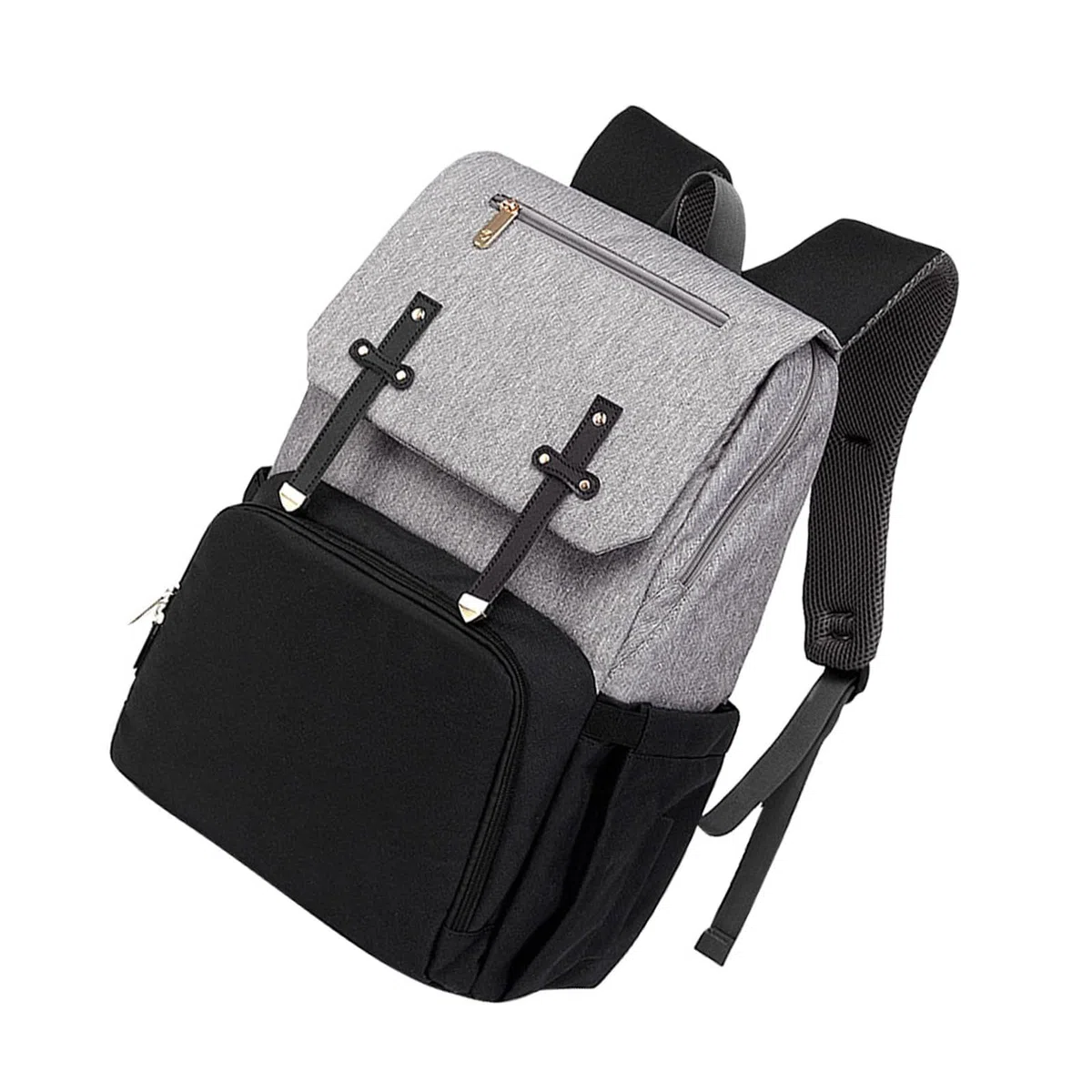Multifunktionaler Wickelrucksack für Mama mit Großer Kapazität Strapazierfähigem Oxford Stoff zum Reisen und Ausflügen