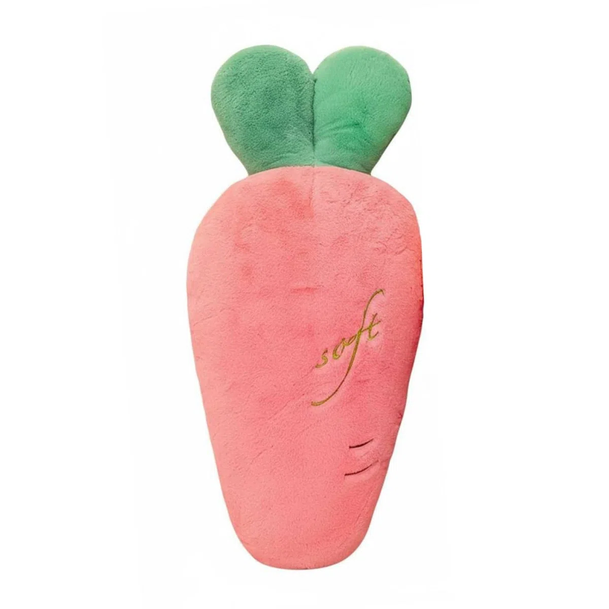 Gralara Karotten Plüschtier kreatives Design Möhren Schnuffelkissen Geschenkidee karottenförmiges Kissen für Kinderzimmer, Rosa, 90cm
