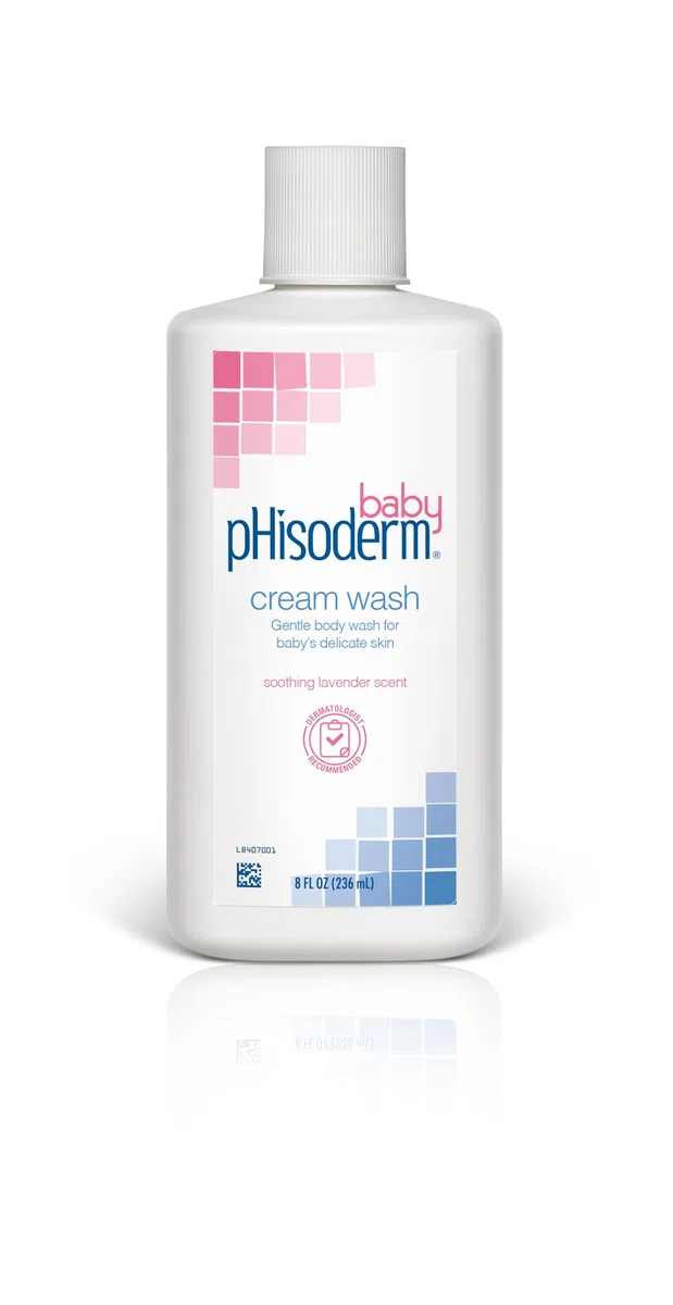 pHisoderm Baby pHisoderm Baby Tear-Free Cream Wash, 8 Unzen Flaschen (Packung mit 3 Stück)