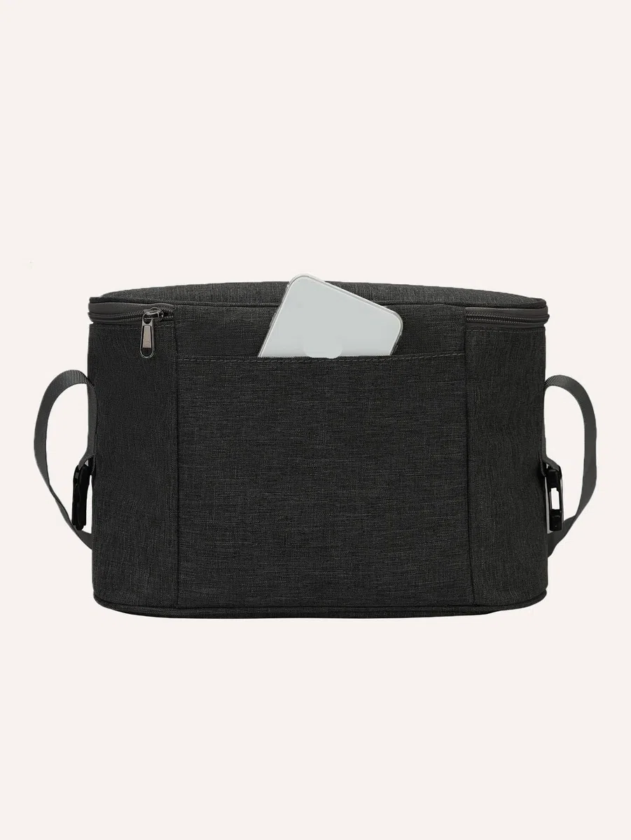 Kinderwagen Organizer Taschen Mumie Große Kapazität Reise Hängen Tasche Flaschenhalter Kinderwagen Windel Taschen Kinder Kinderwagen Zubehör(GRAY)