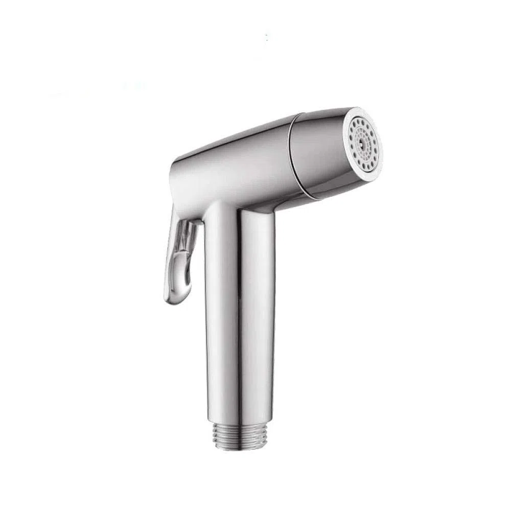 Persönliches Hygiene-Handheld-Set – Set mit galvanisiertem Druck-Toiletten-Begleit-Toiletten-Sprühpistolen-Set, dreiteilig, zur Wandmontage