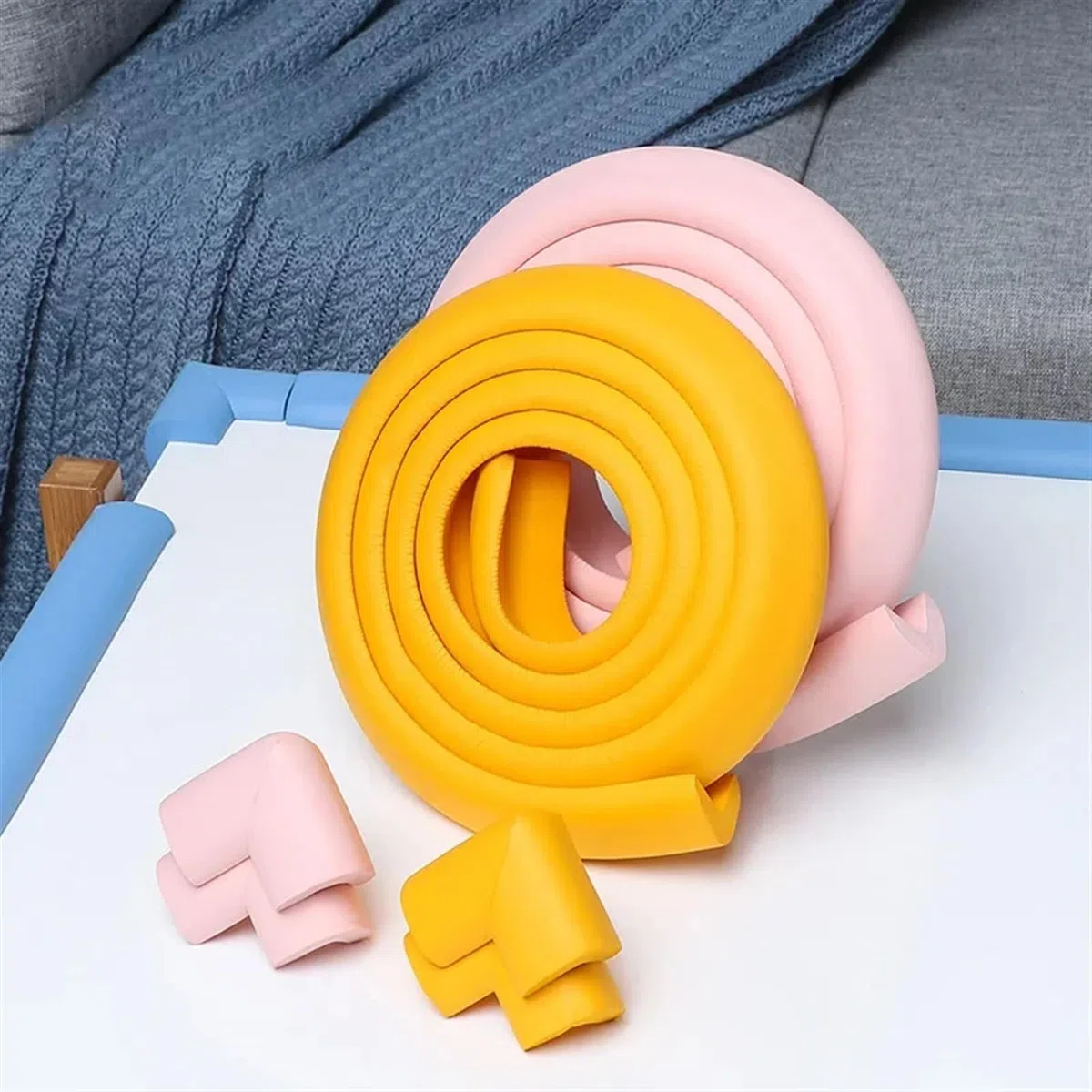 Eckenschutz für Tische, Kindersicherheitsleiste, 2 Meter, für Wohnmöbel mit dickerer Polsterung