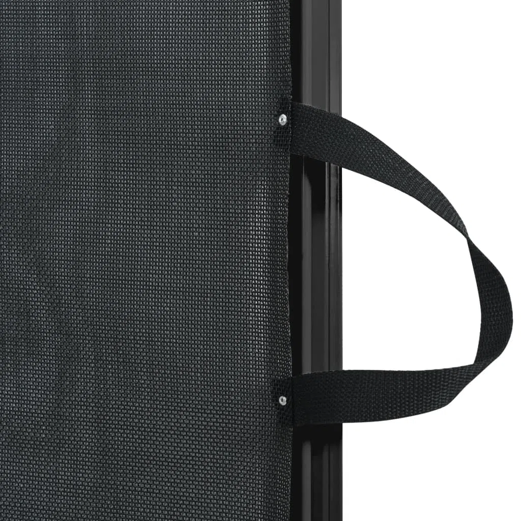Generisch Haustier-Barriere Ausziehbar Schwarz 117,5x125 cm,Baby & Kleinkind,Babysicherheit,Baby- & Haustierschutzgitter-4004133