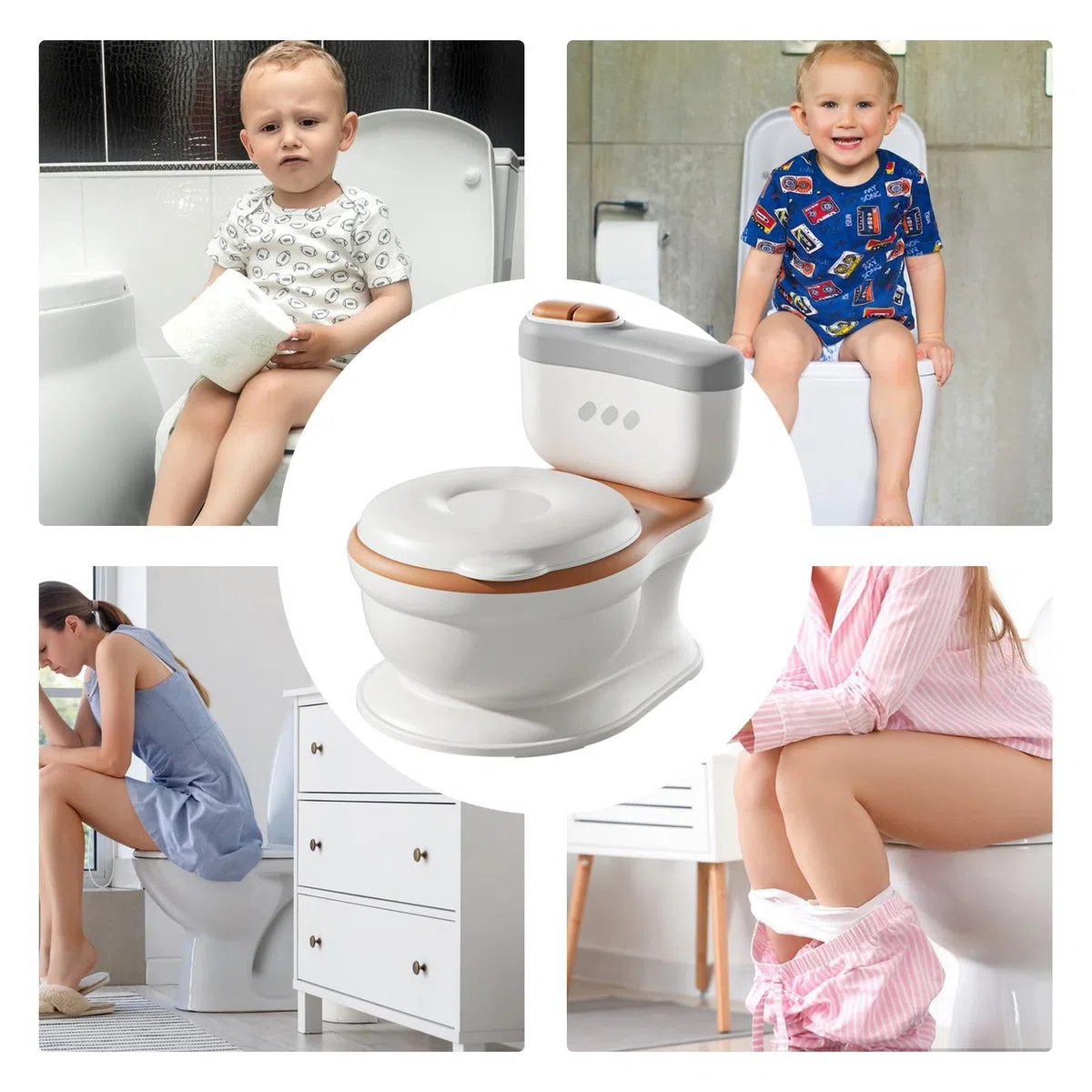 Töpfchen-Trainer-Töpfchen für Kleinkinder, Töpfchen-Töpfchen, Spritzschutz für Kinder, komplettes Töpfchentraining für und Fi | für Kinder, komplettes Töpfchentraining für und Fi