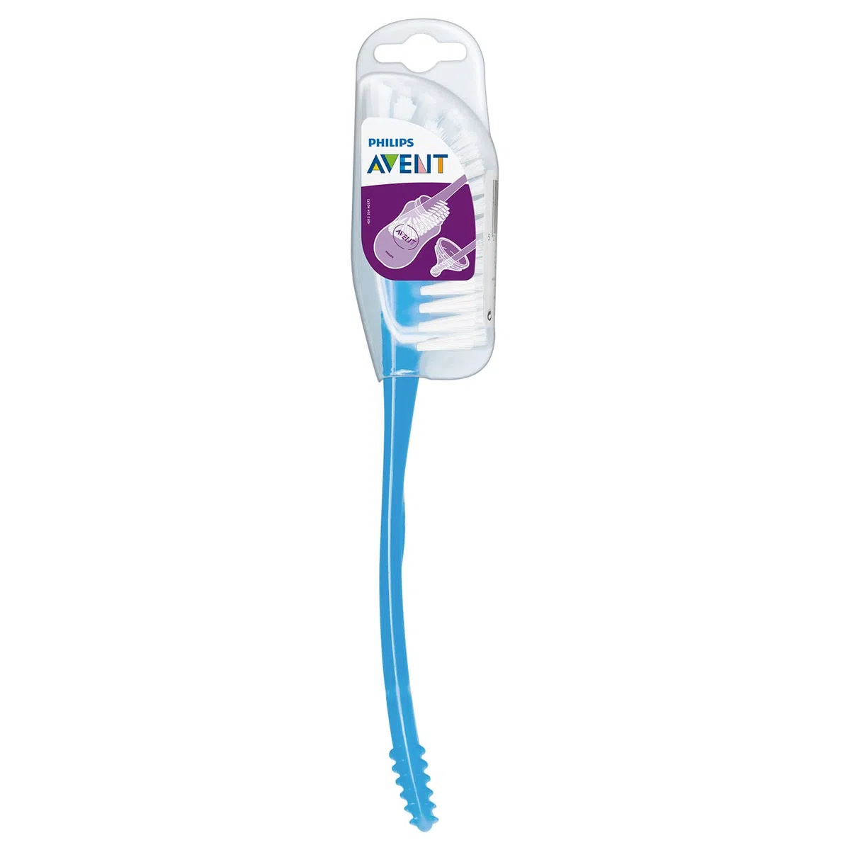 Philips Avent Babyflaschen Natural Response aus Glas – 2x Babyflasche, 240 ml, BPA-frei, für Neugeborene ab 1 Monat (Modell SCY933/02) & Avent Flaschen- und Saugerbürste (Modell SCF145/06)