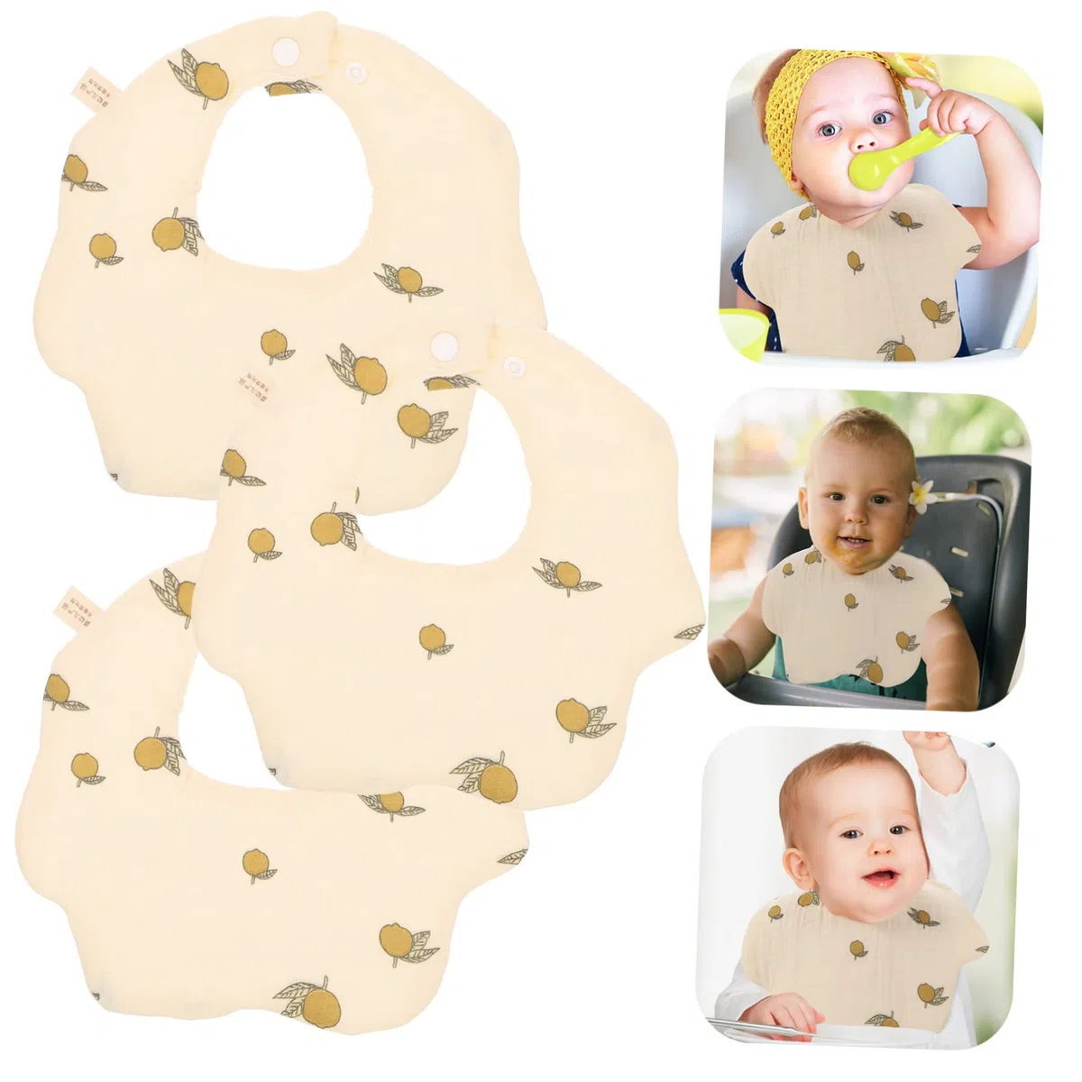TOYANDONA 15stücke Rotierbare Lätzchen Aus Baumwolle Lagiges Design Saugfähig Und Atmungsaktiv Für Neugeborene Und Kleinkinder Geschenkidee Für Frischgebackene Eltern